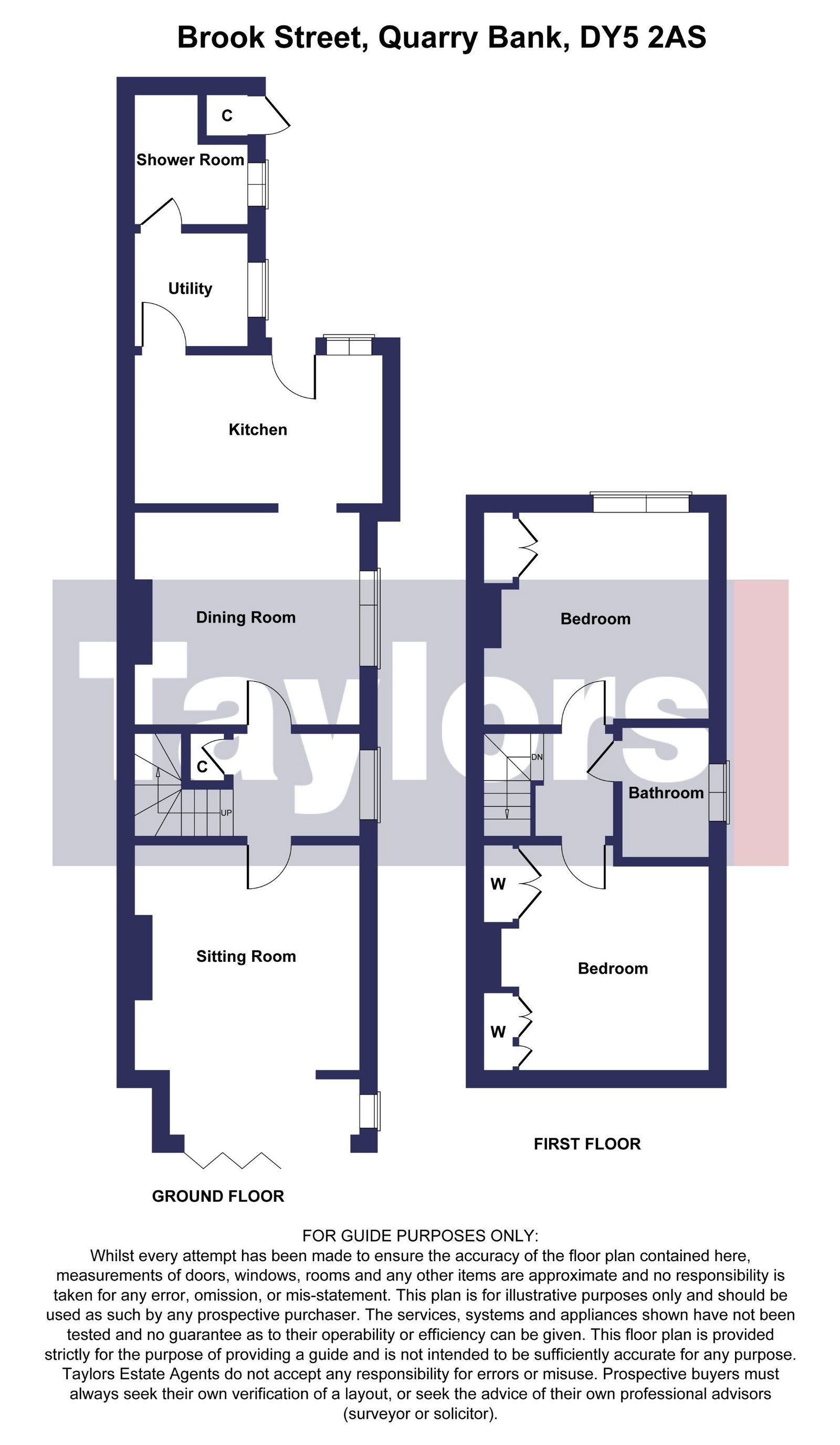 11, Brook Street, Brierley Hill floorplan