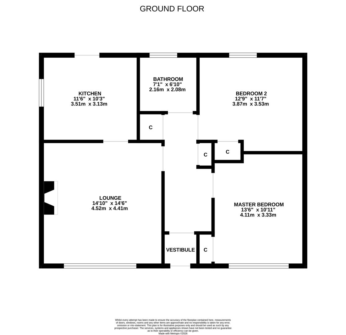 12, Mount William, Alloa floorplan