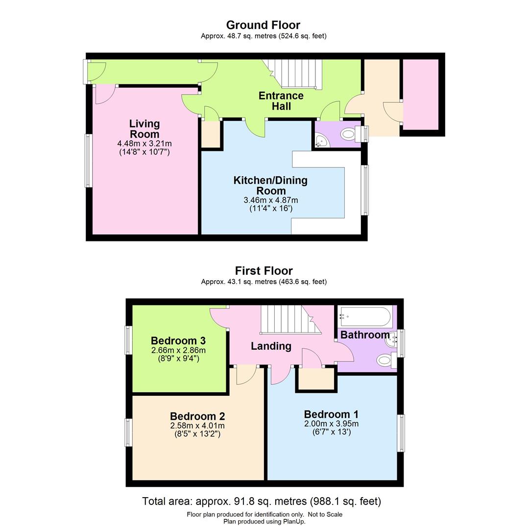 6, Redwing Walk, Hereford floorplan