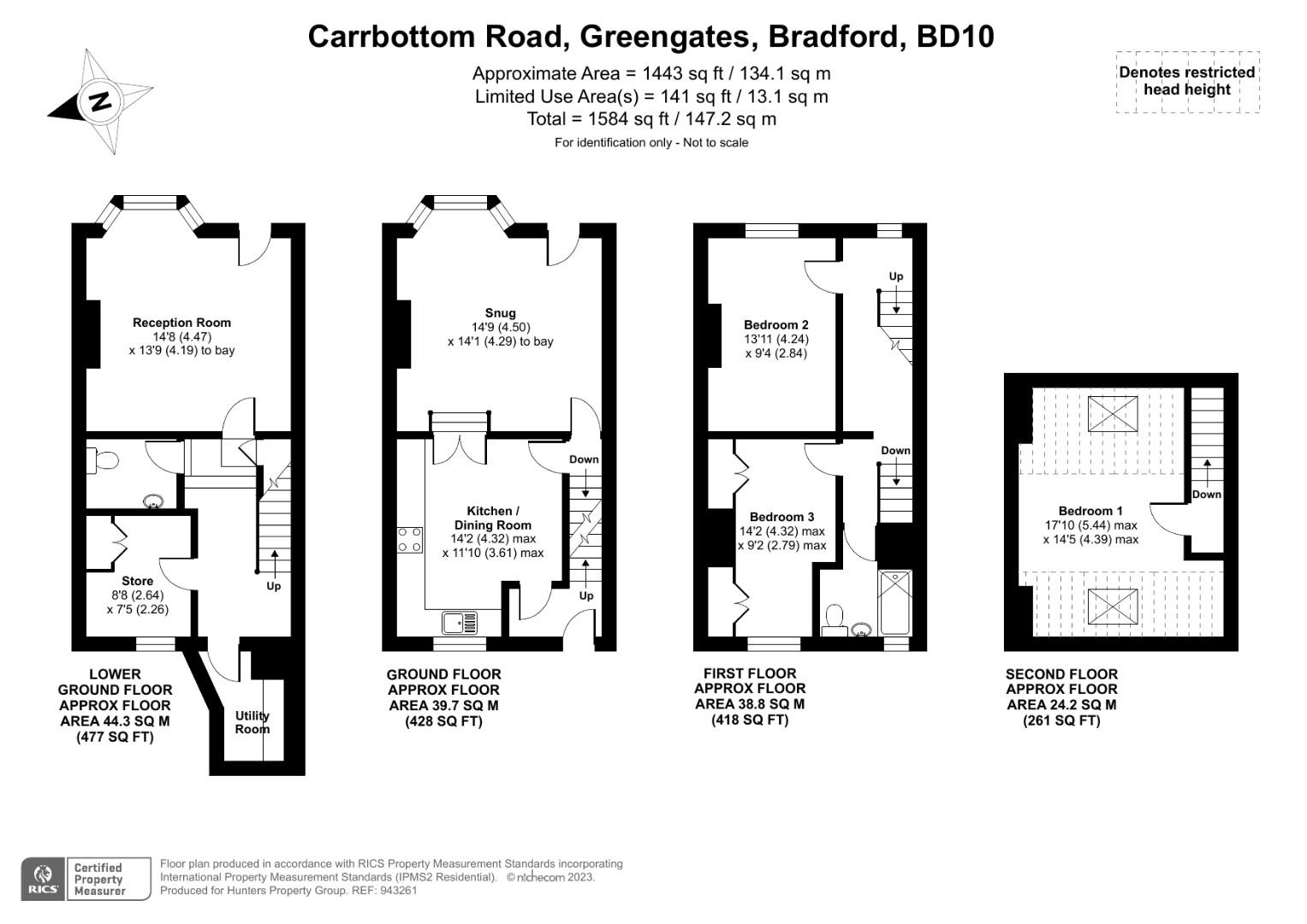 Carrbottom Road, Bradford floorplan