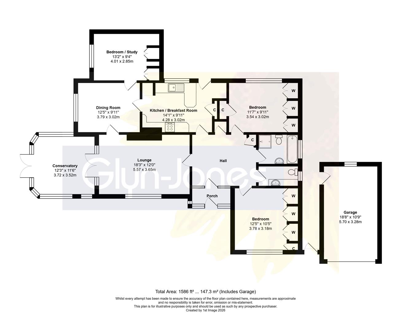 26, Ruston Park, Littlehampton floorplan