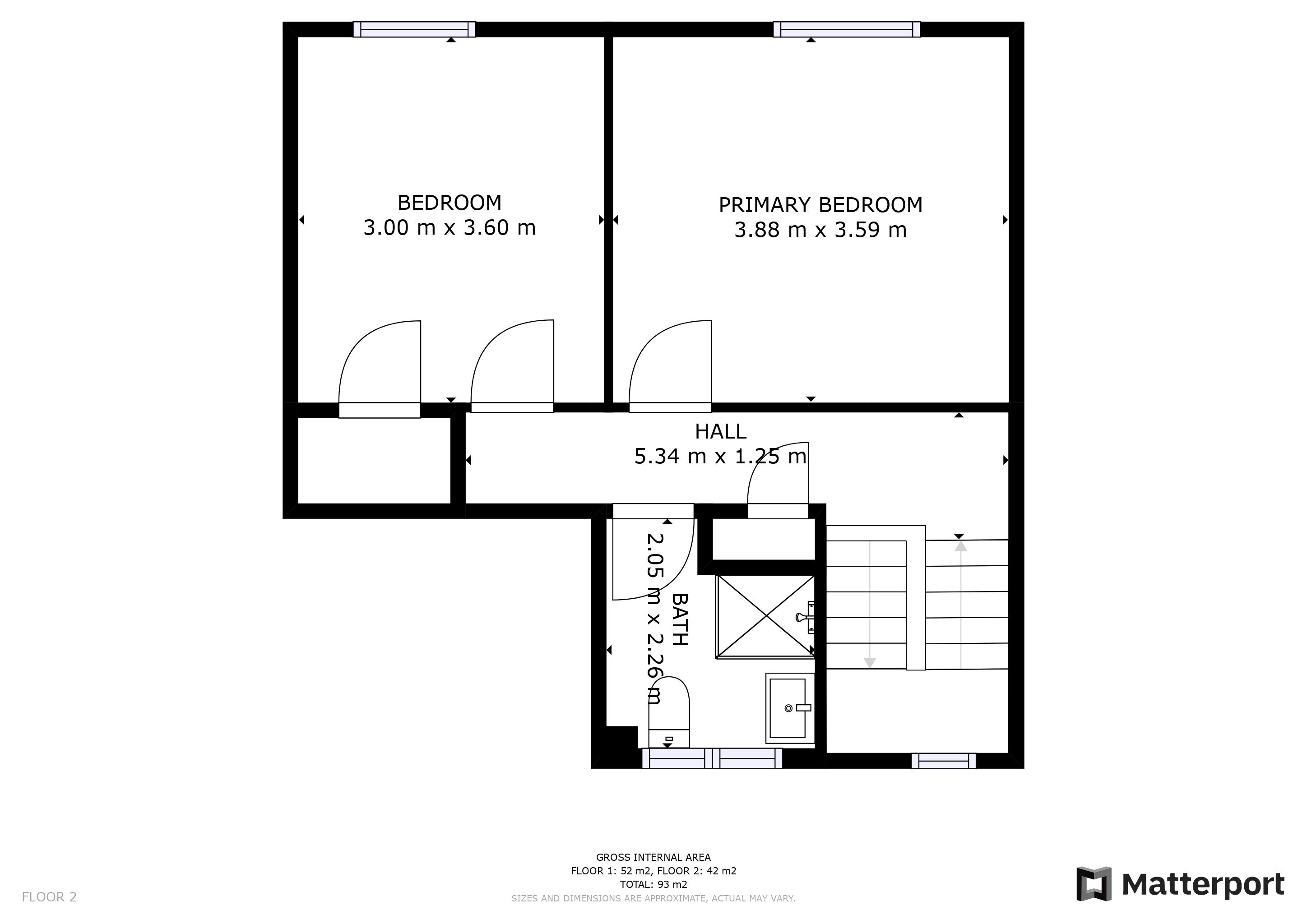 Mowbray Rise, Dedridge, Livingston EH54, 2 bedroom terraced house for