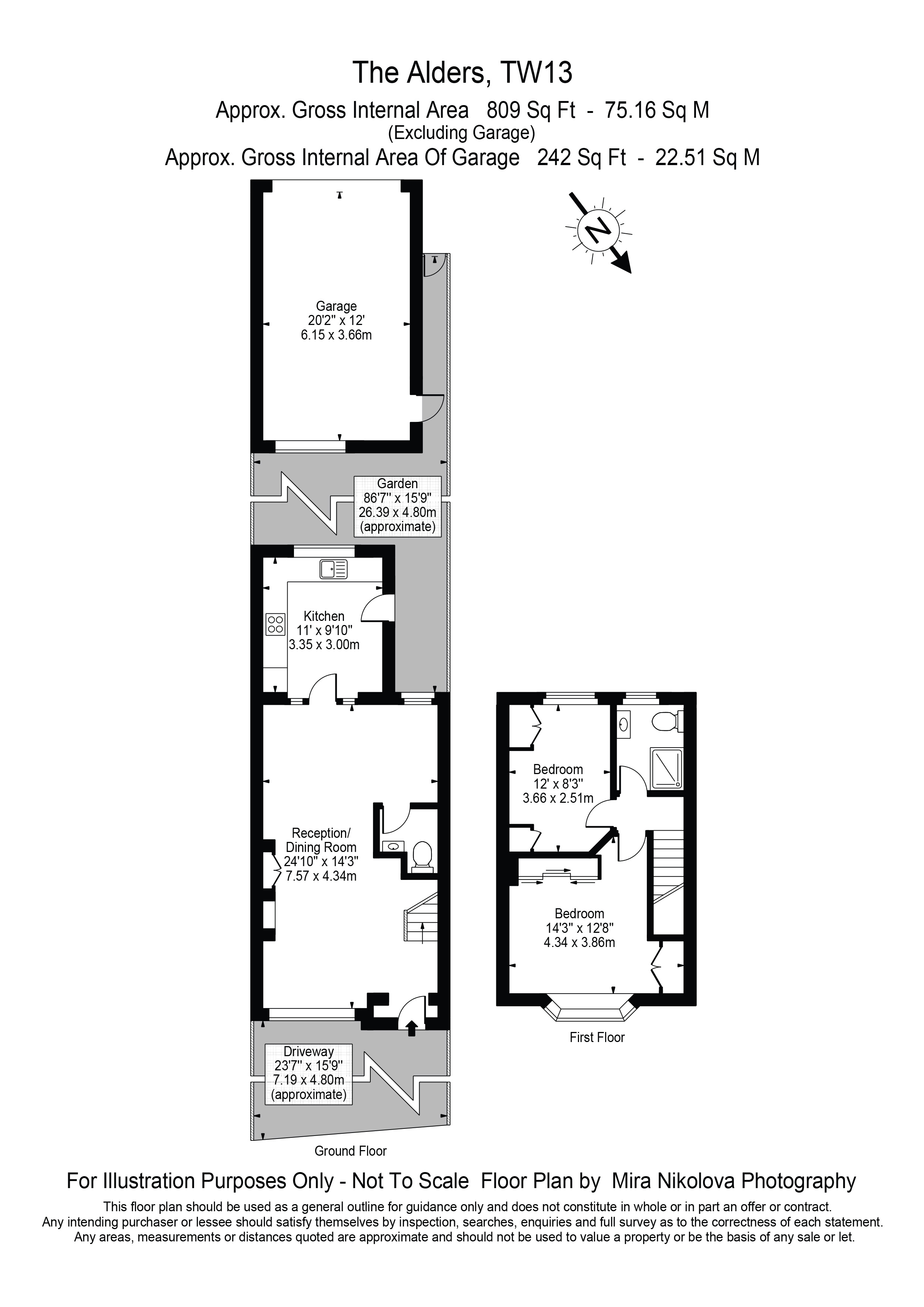 The Alders, Feltham floorplan