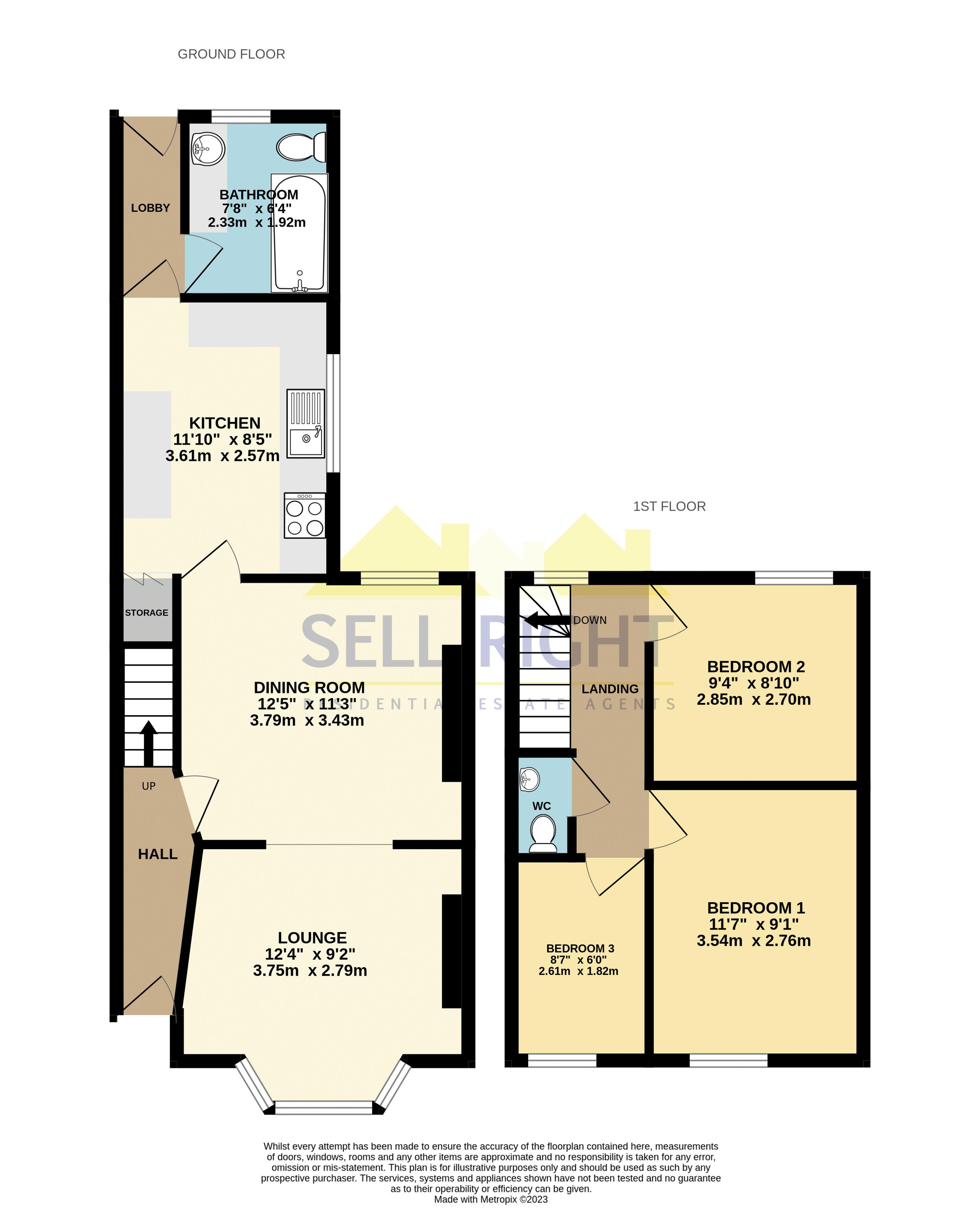 The Parade, Trallwn, Pontypridd CF37, 3 bedroom terraced house for sale