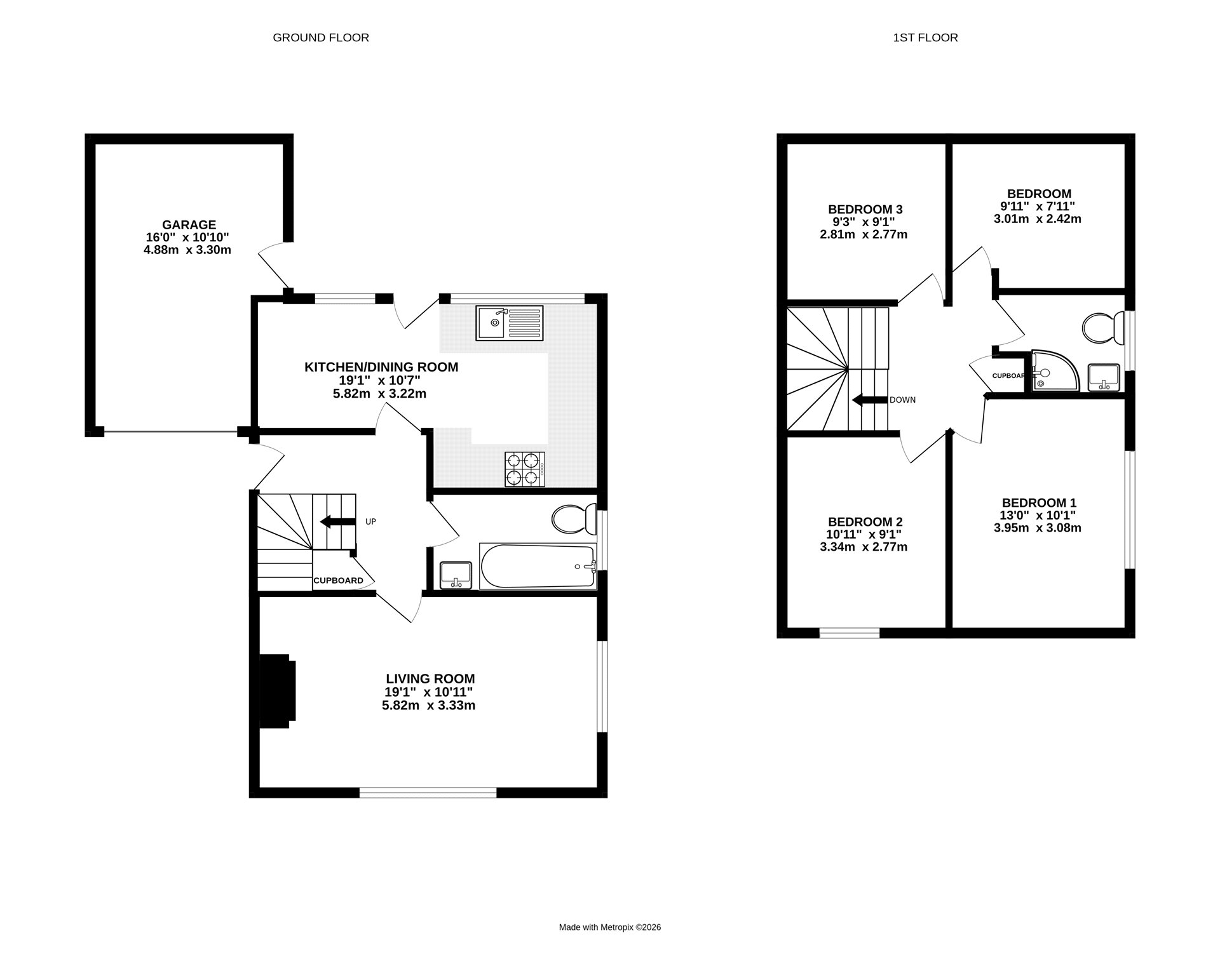 87 Winston Road, Exmouth Devon, Devon floorplan