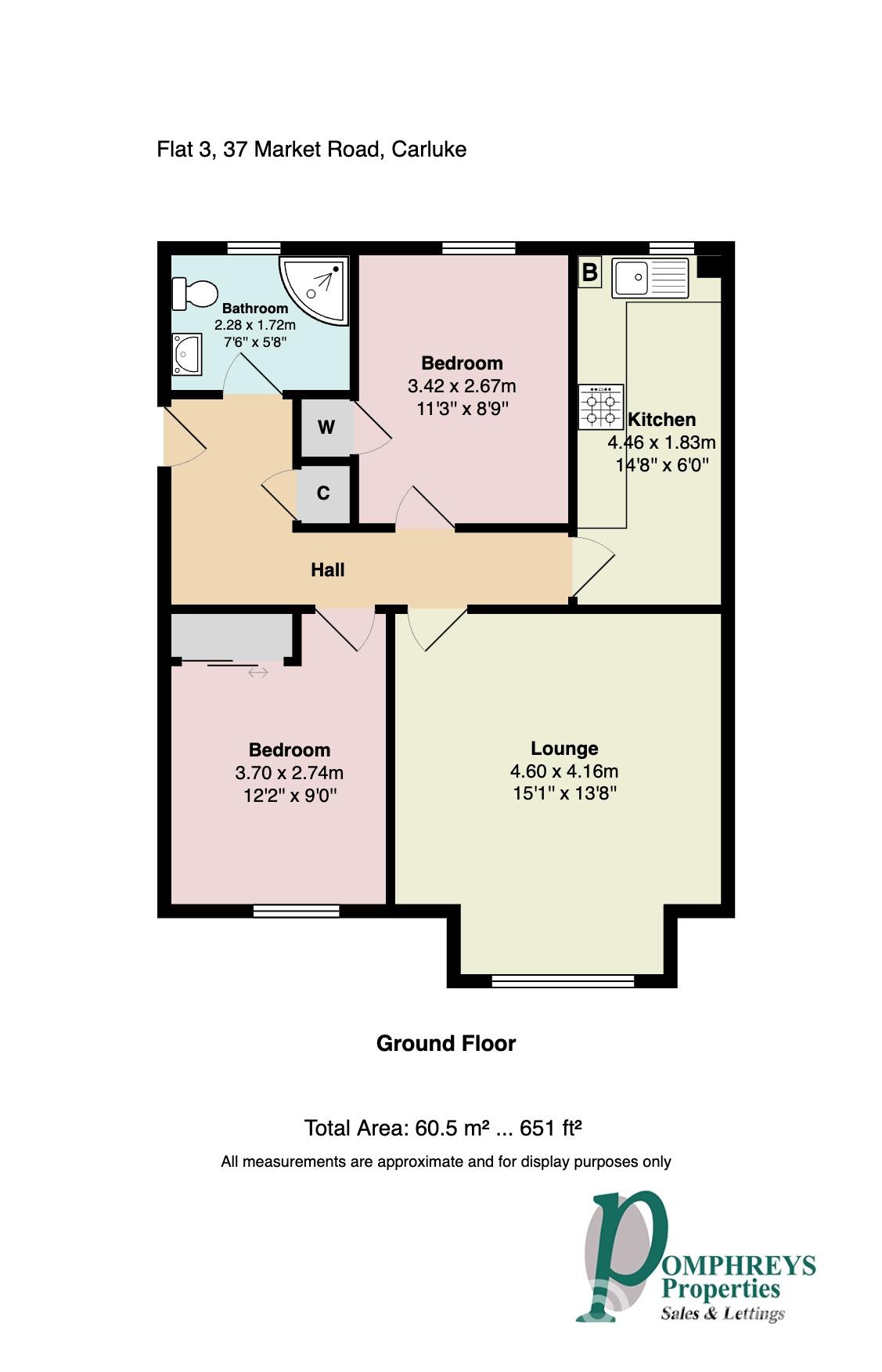 37/3, Market Road, Carluke, ML8 4BL, Carluke floorplan