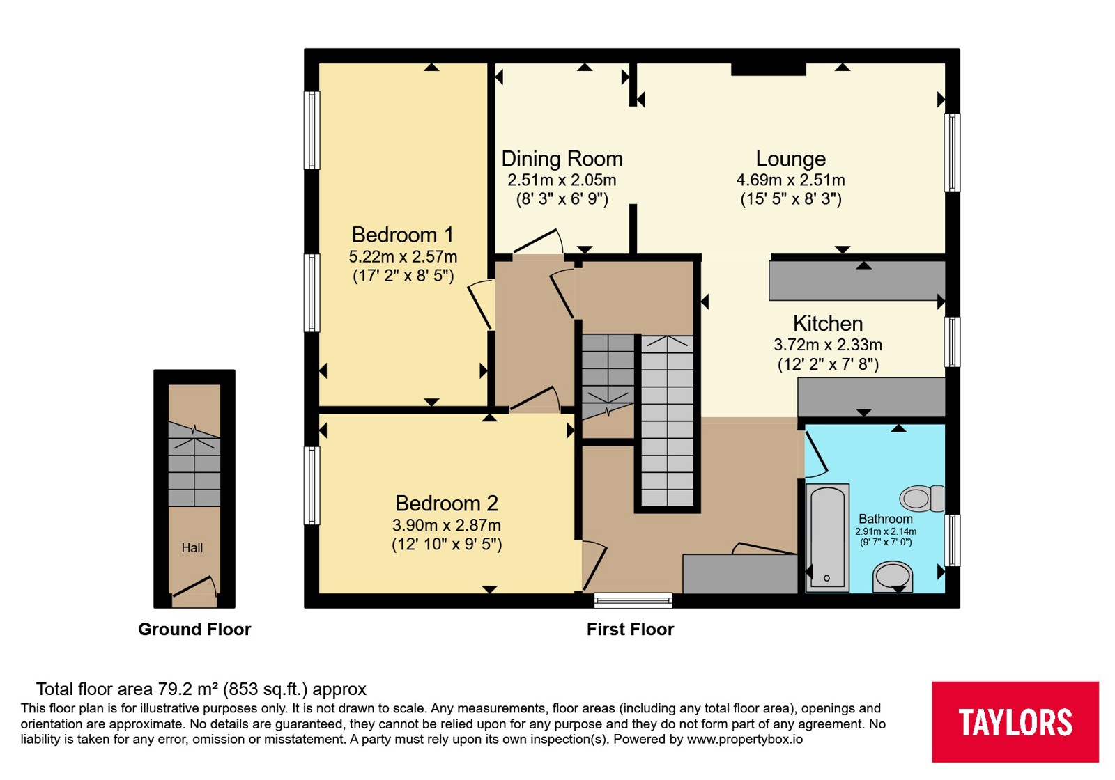 78B,, Lodge Causeway, Bristol floorplan
