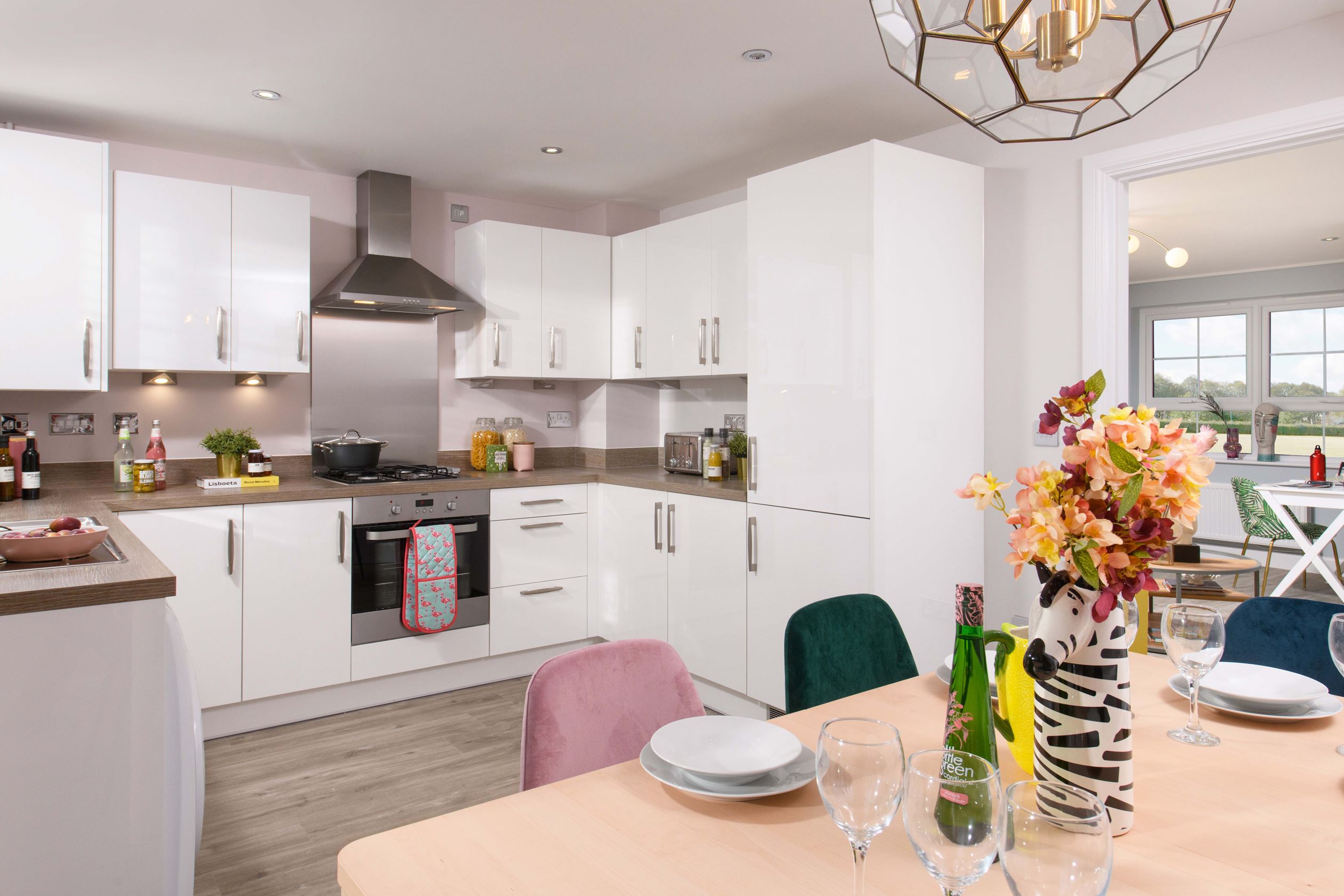 Property 2 of 10. Kitchen Diner In The Maidstone 3 Bedroom Show Home