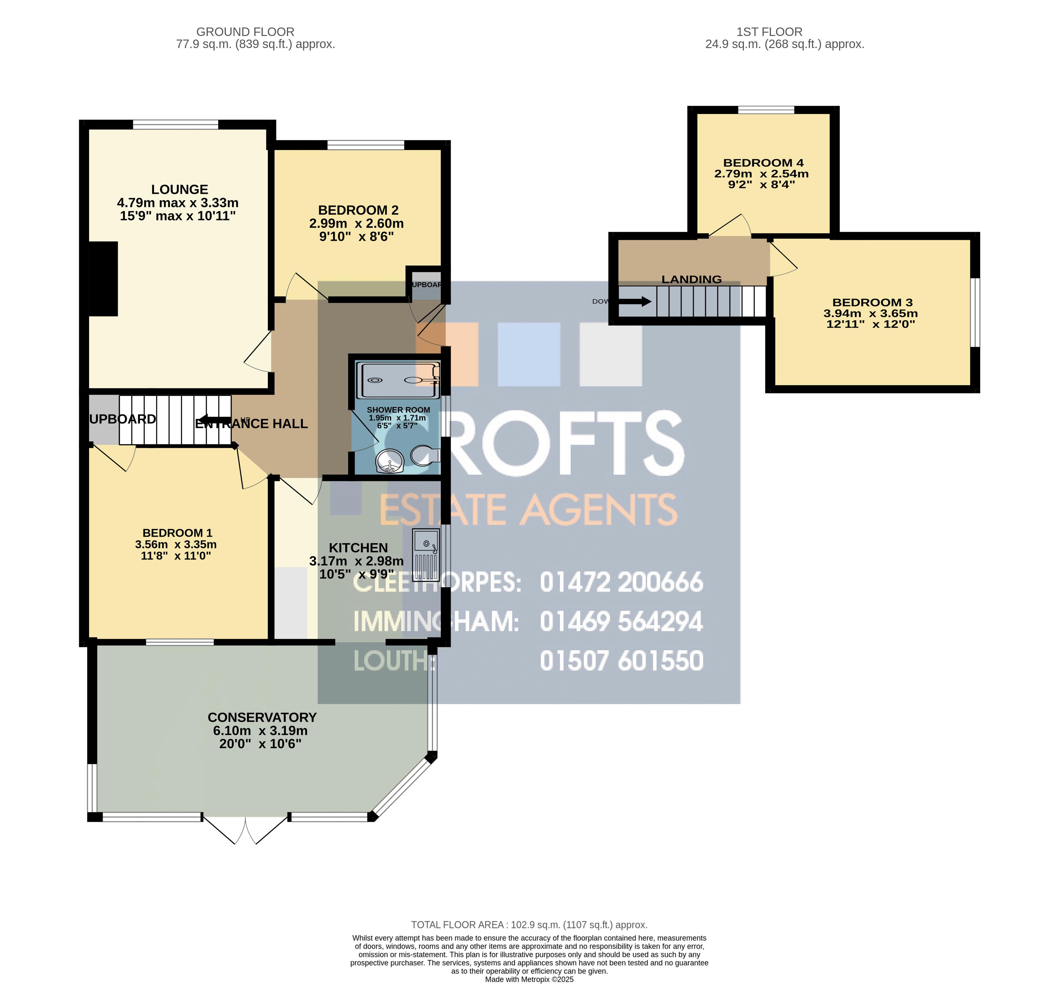 22, Keith Crescent, Laceby floorplan