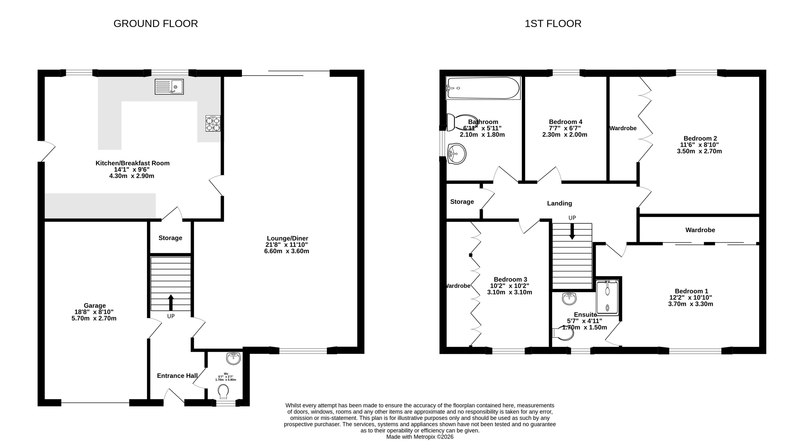 27 Aintree Drive, Bristol floorplan