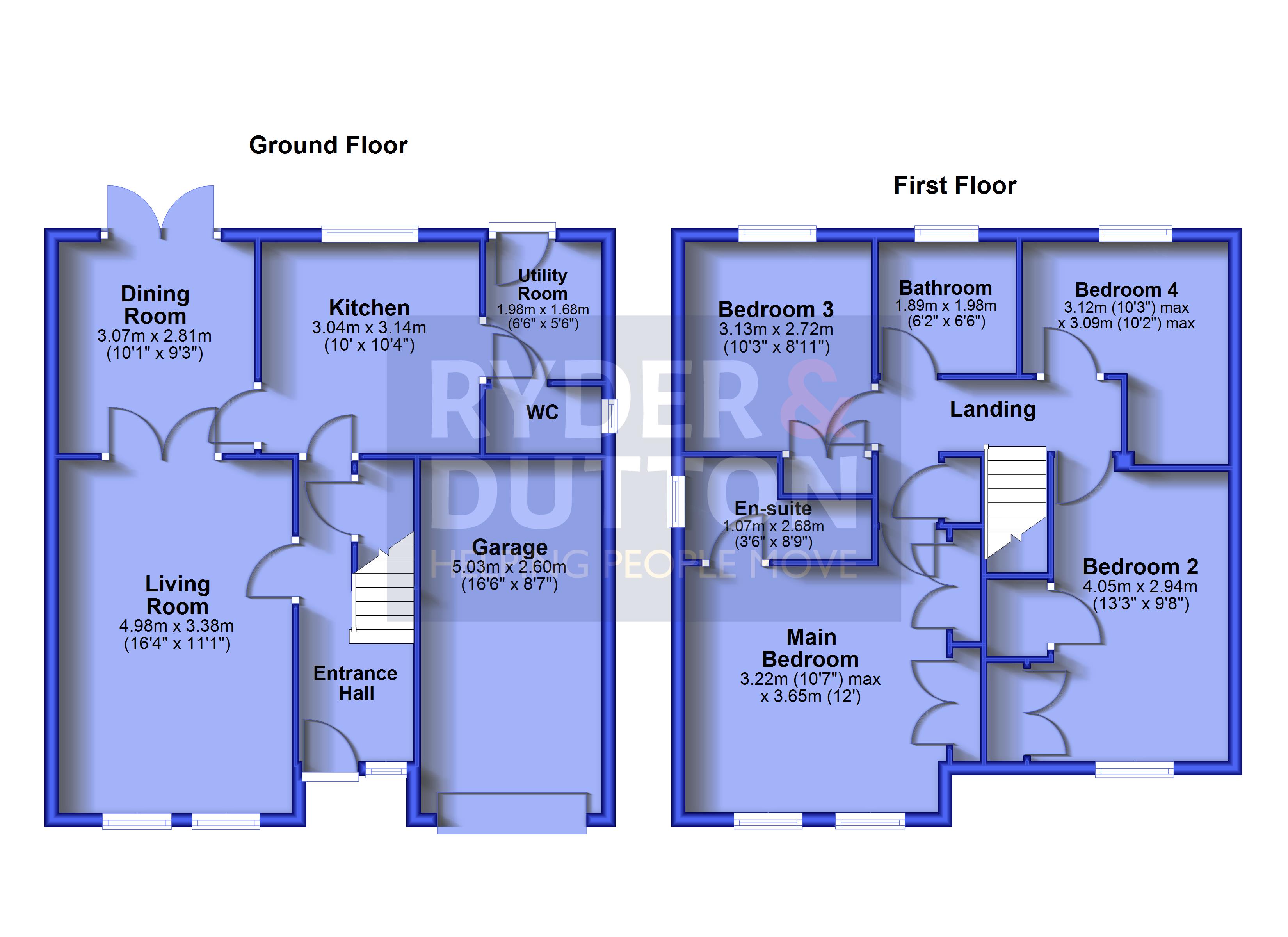 34, St. Thomas Gardens, Huddersfield floorplan