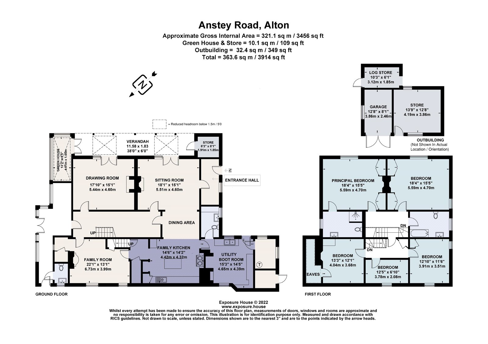 Chandos Lodge,, Anstey Road, Hampshire floorplan