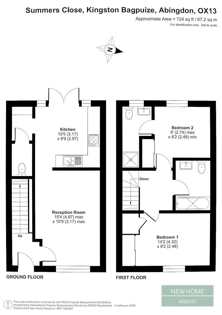 1, Summers Close, Abingdon floorplan