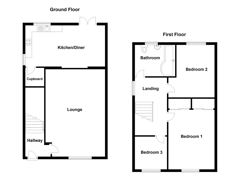 3 Bedrooms Detached house for sale in Robins Hill, Brackla, Bridgend. CF31