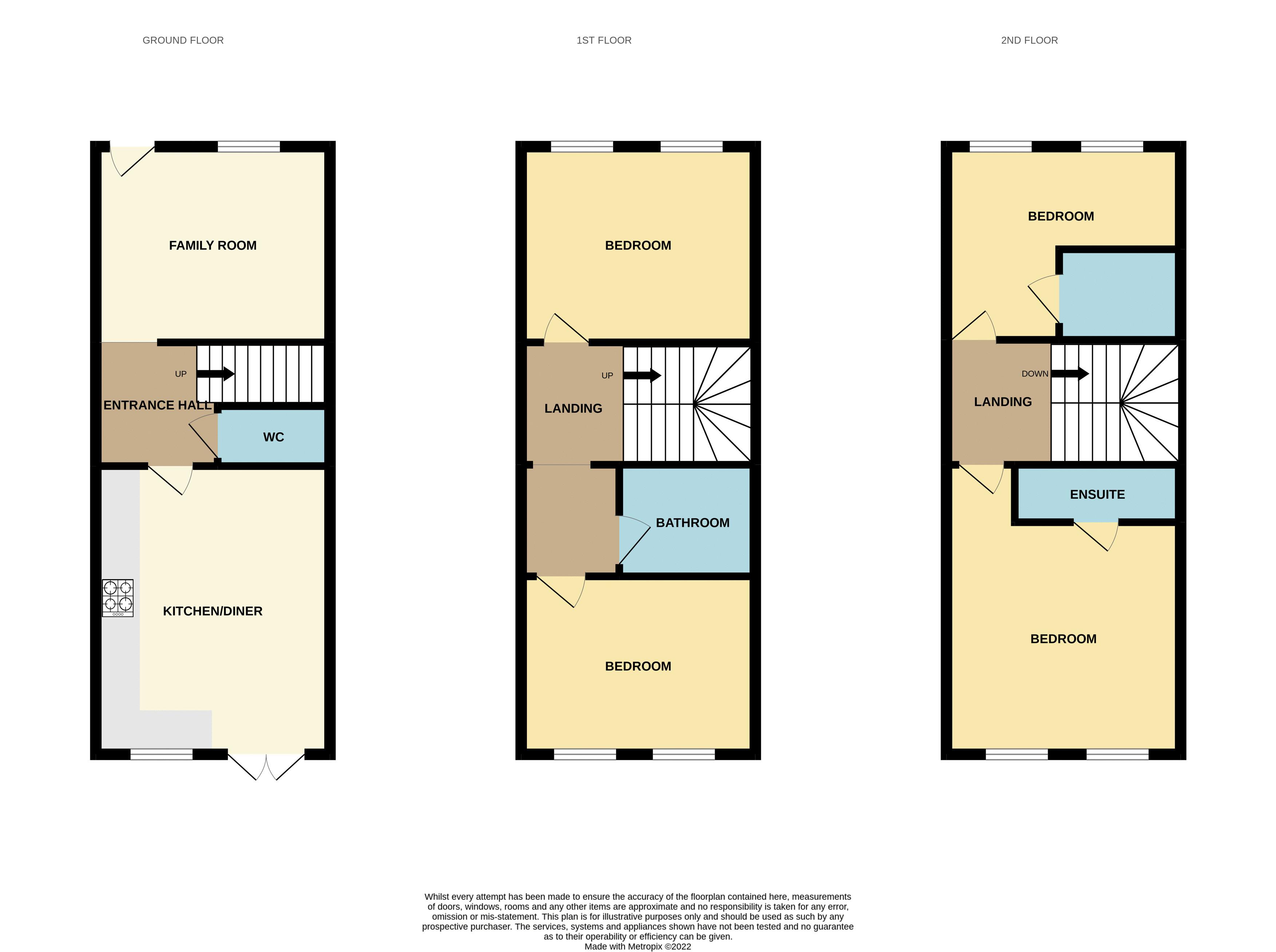 25, Queen Street, Grantham floorplan