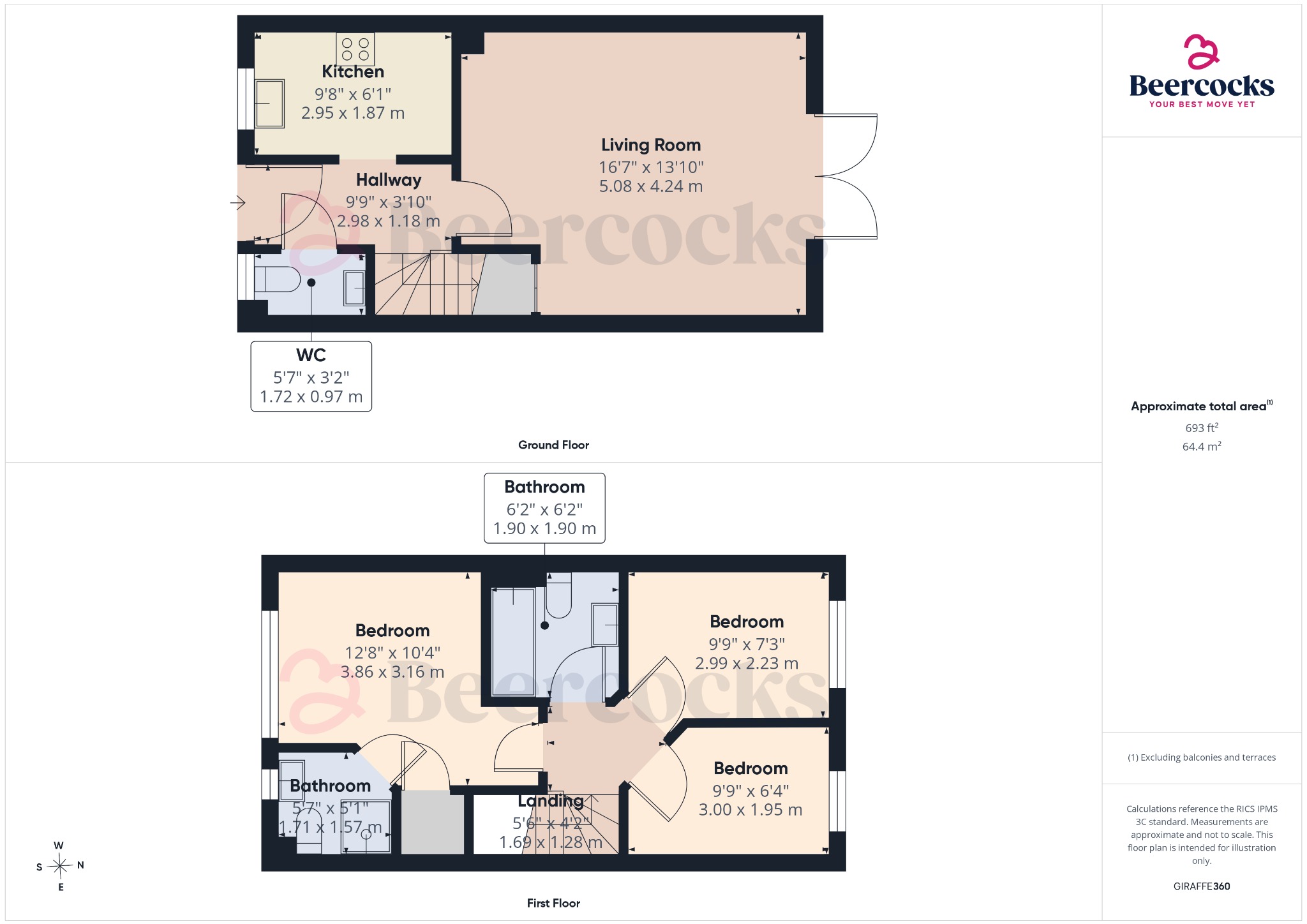 3, Hillingdon Way, East Riding Of Yorkshire floorplan