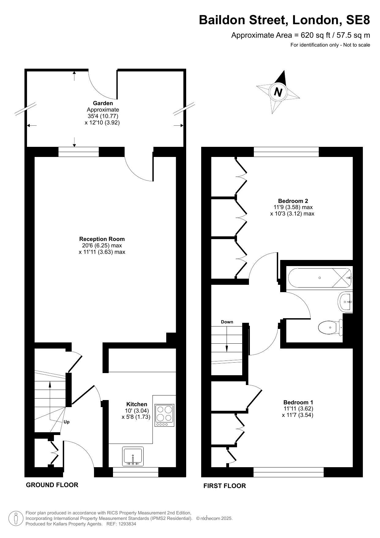 10, Baildon Street, London floorplan