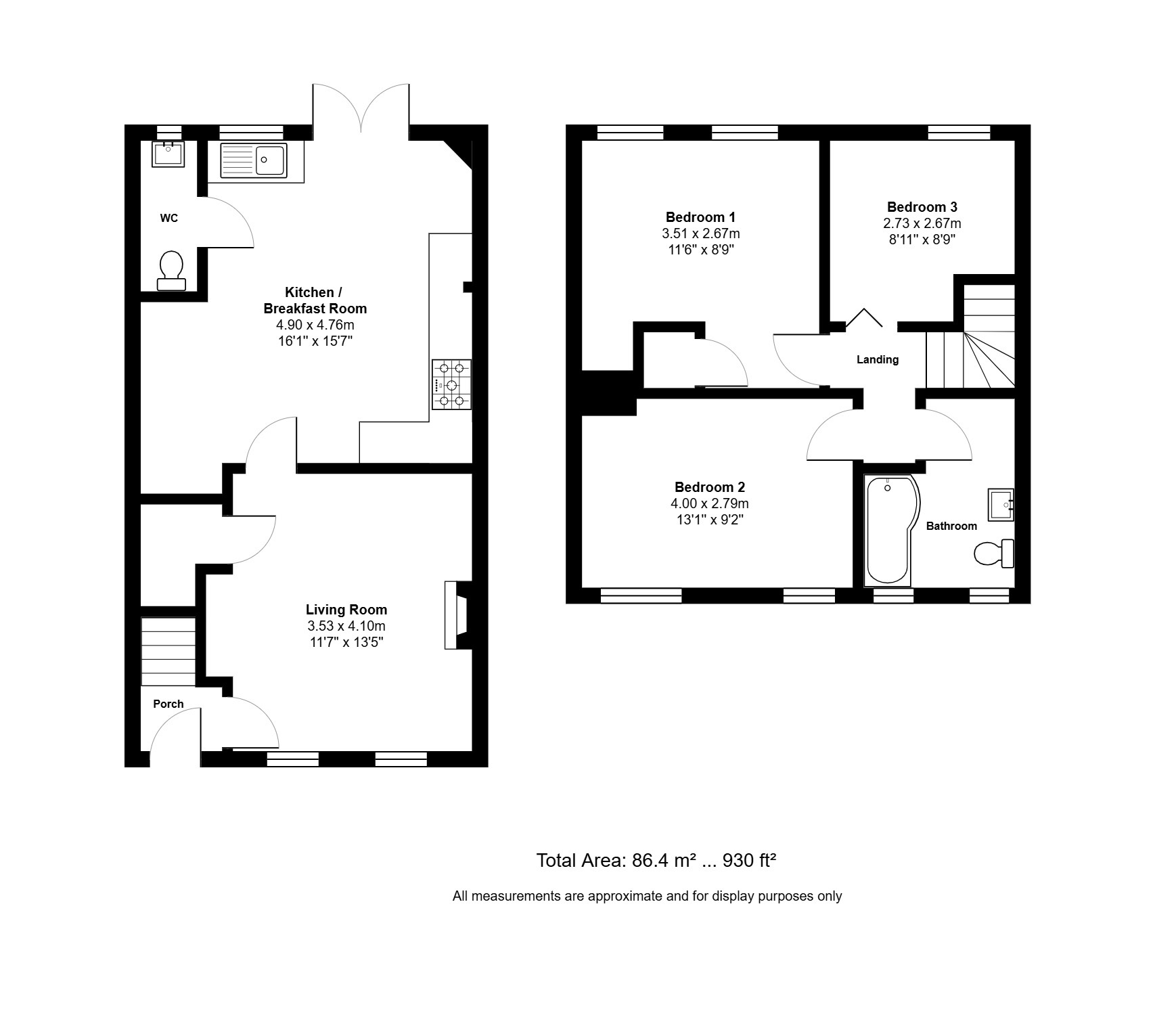 70 Oak Tree Avenue, Cambridge floorplan