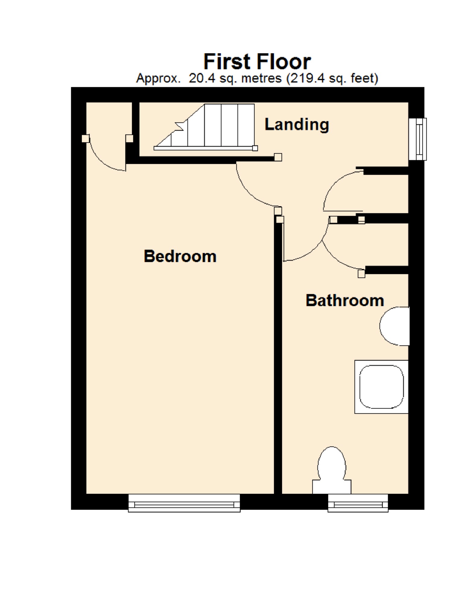 1 bed semidetached house for sale in Bakers Lane, Spratton