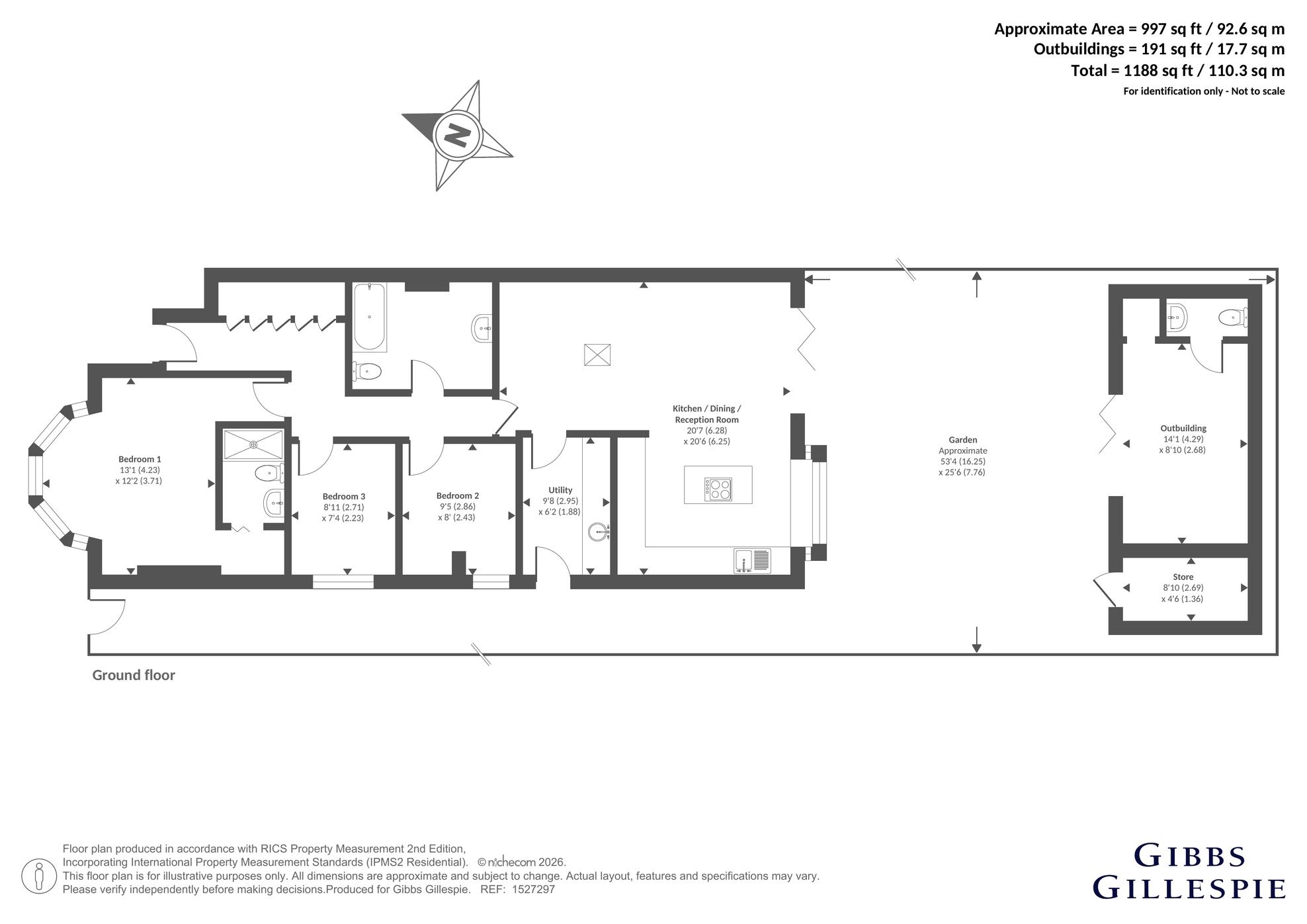 Ground Floor Flat, 189, Pitshanger Lane, Ealing floorplan