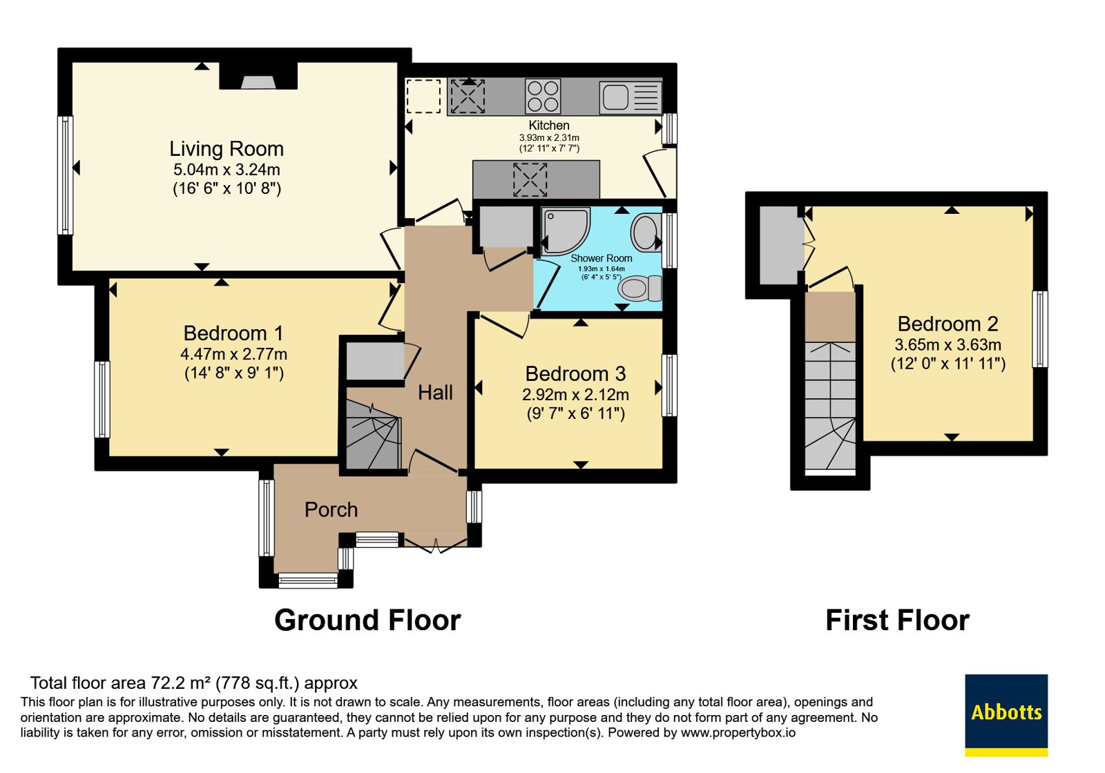 11, Clare Close, Suffolk floorplan