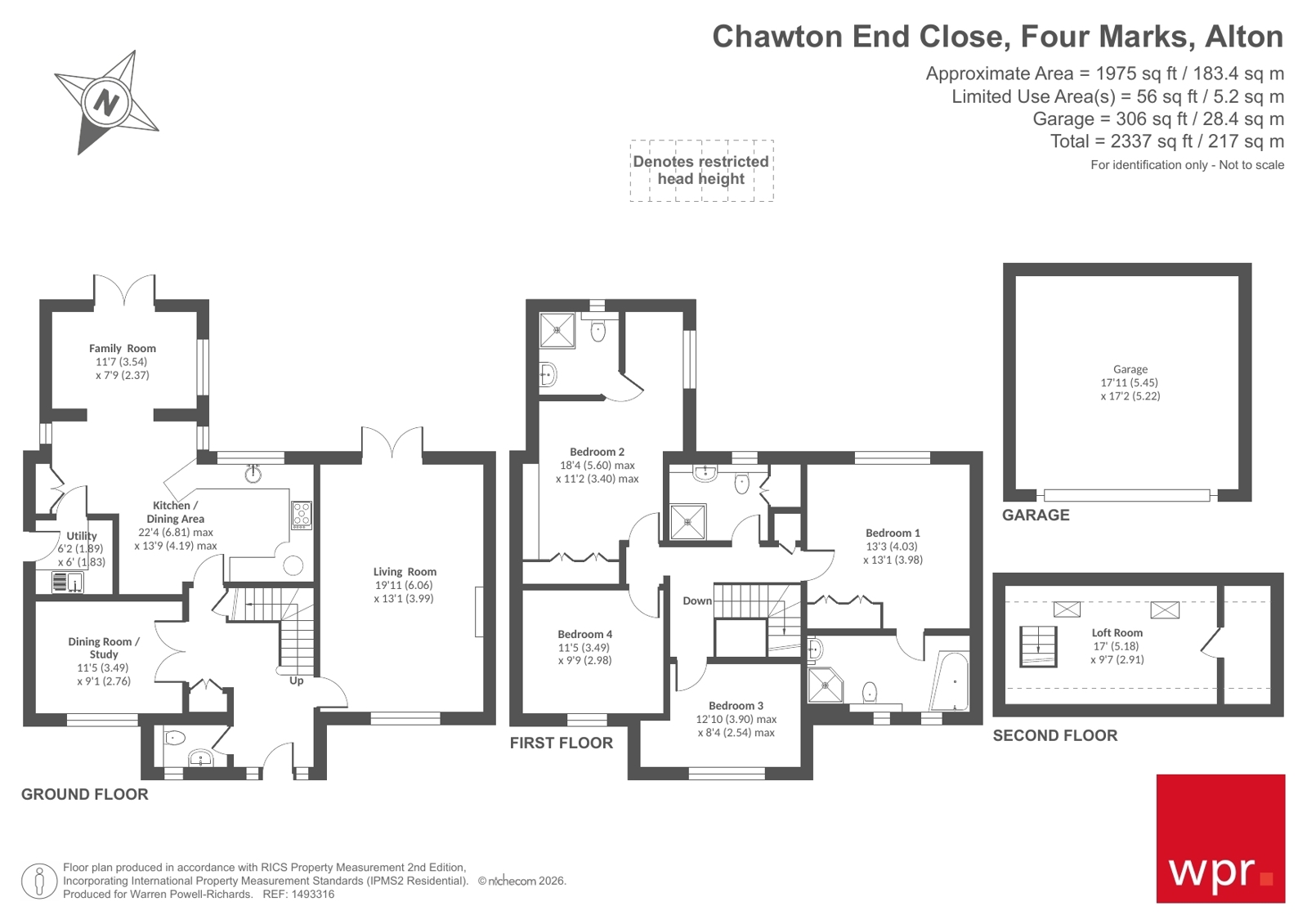 5, Chawton End Close, Alton floorplan