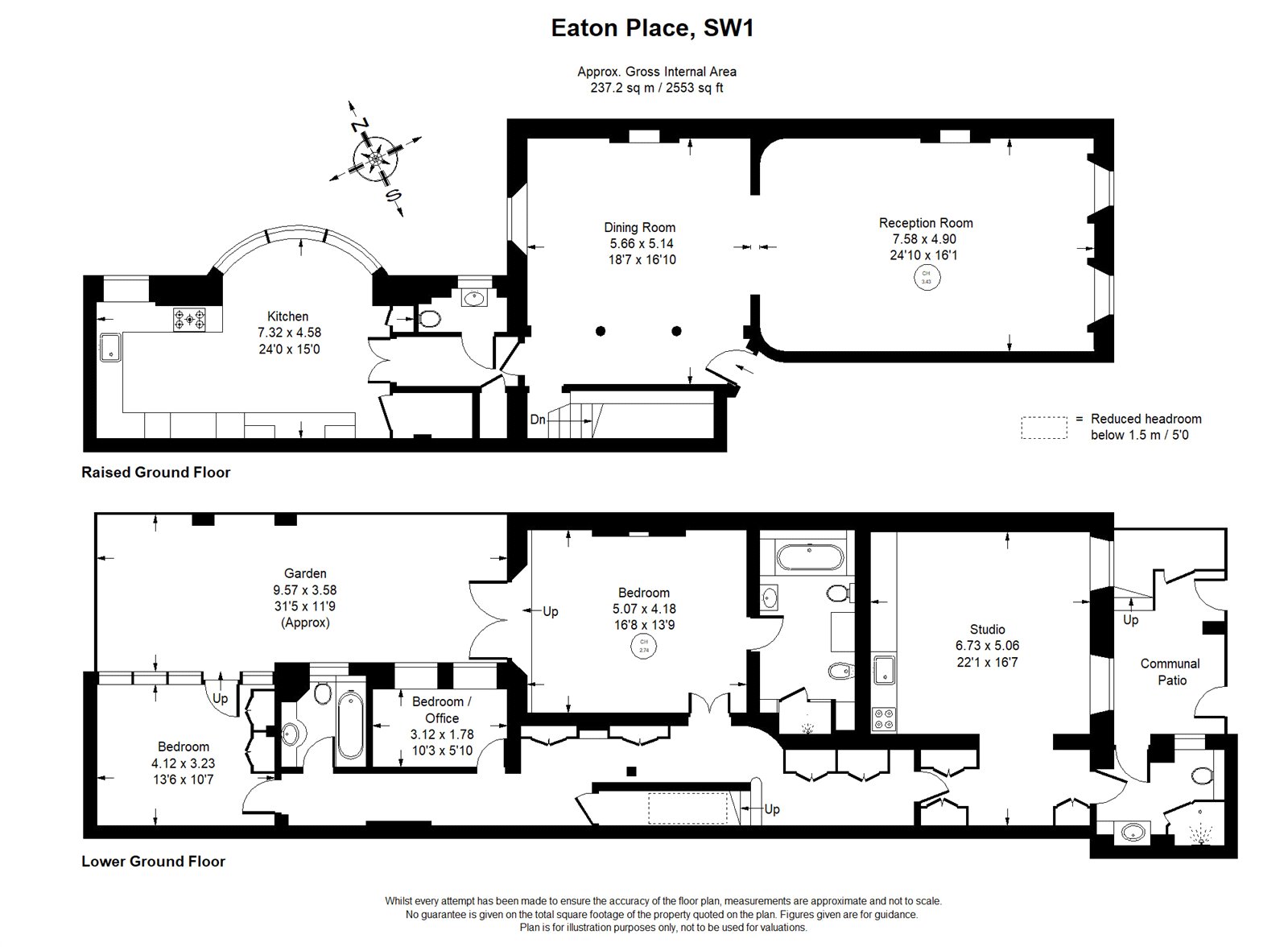 Eaton Place, London SW1X, 4 bedroom terraced house for sale 61709789