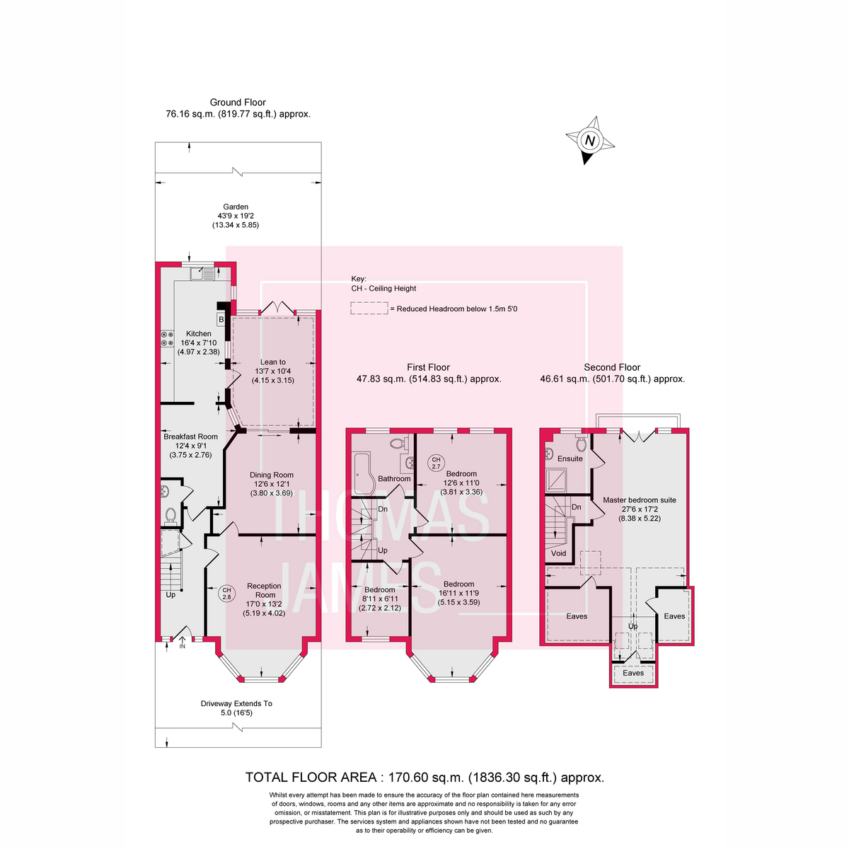 Belsize Avenue, London, N13 floorplan