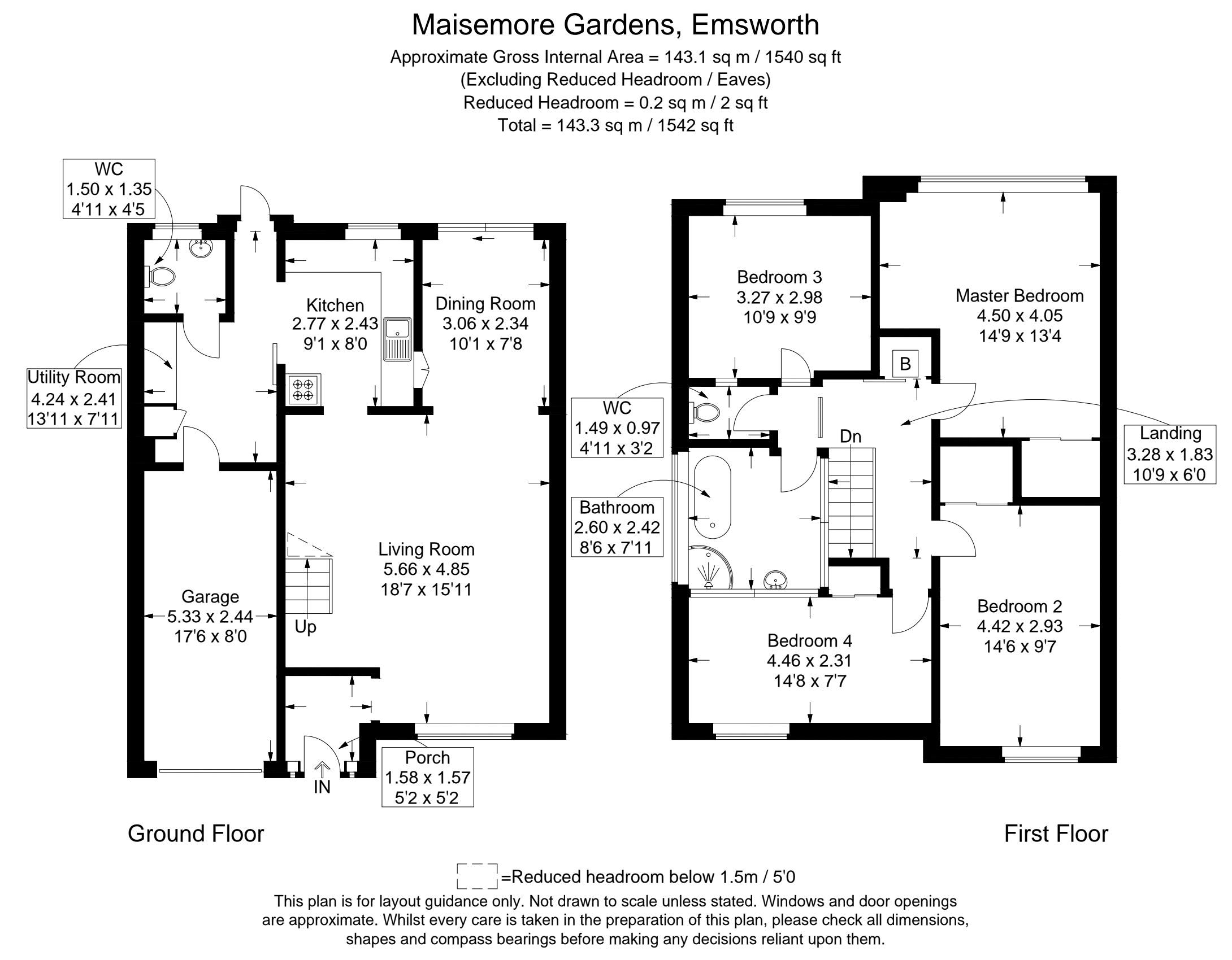 3, Maisemore Gardens, Emsworth floorplan