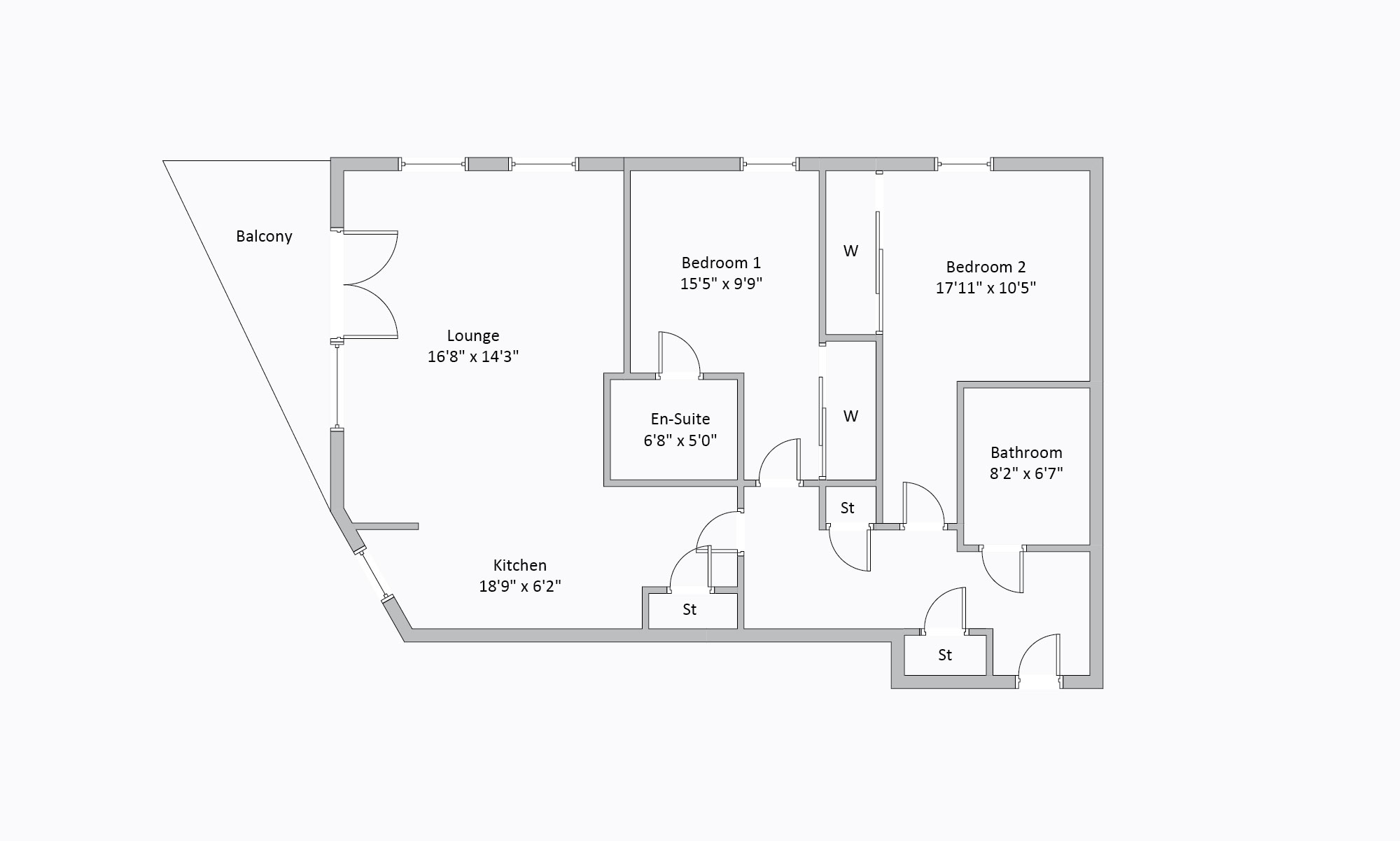2 Bedrooms Flat for sale in Kelvinhaugh Street, Flat 6/2, Yorkhill, Glasgow G3