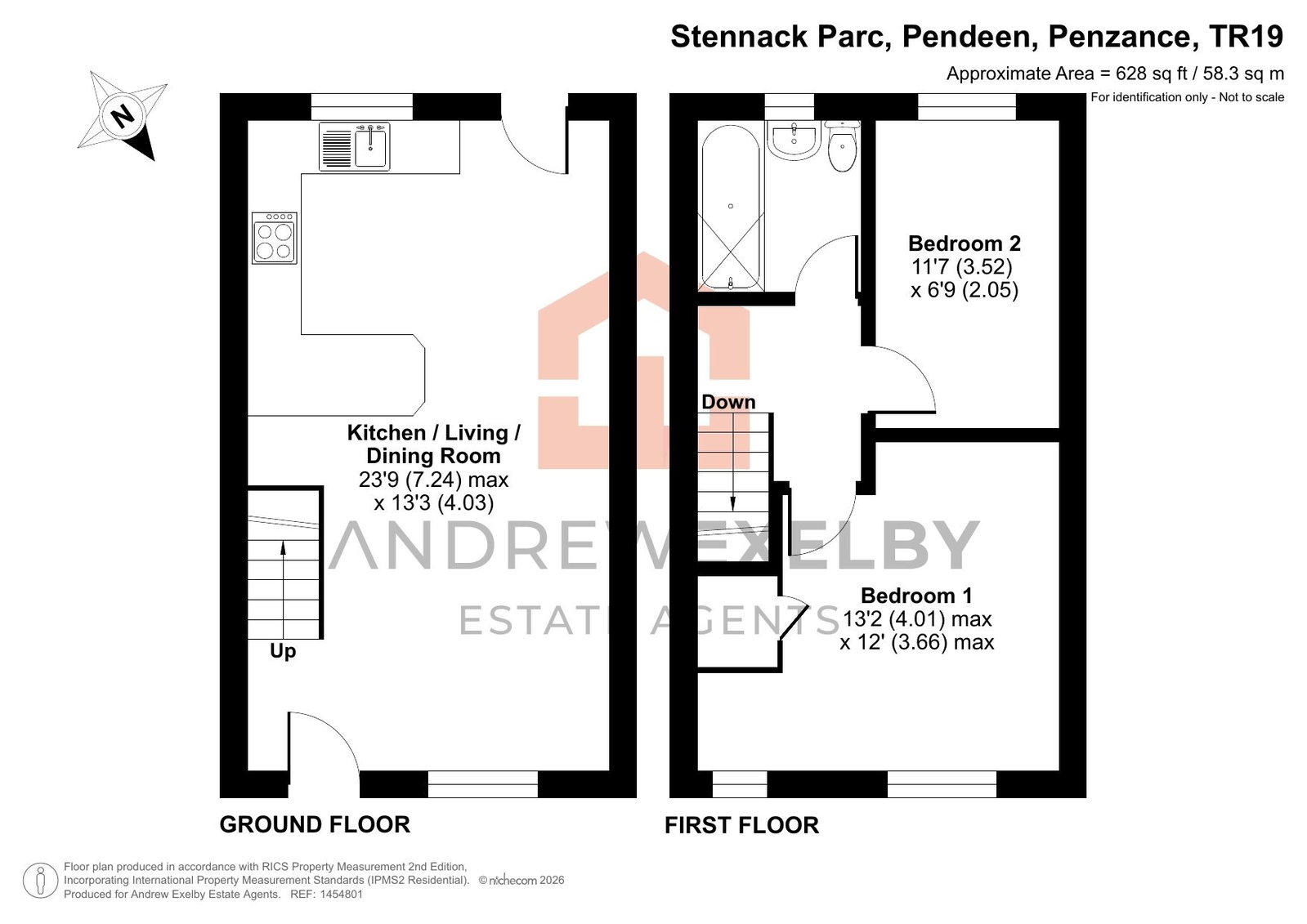 32, Stennack Parc, Penzance floorplan