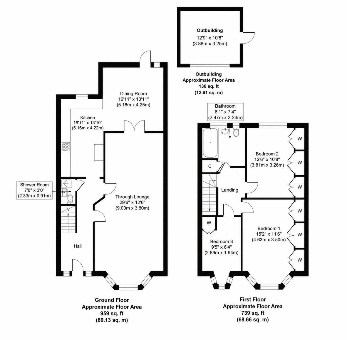 7, Kenmare Gardens, London floorplan
