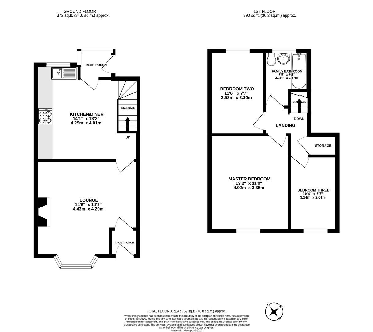 Devonshire Road, Chorley floorplan