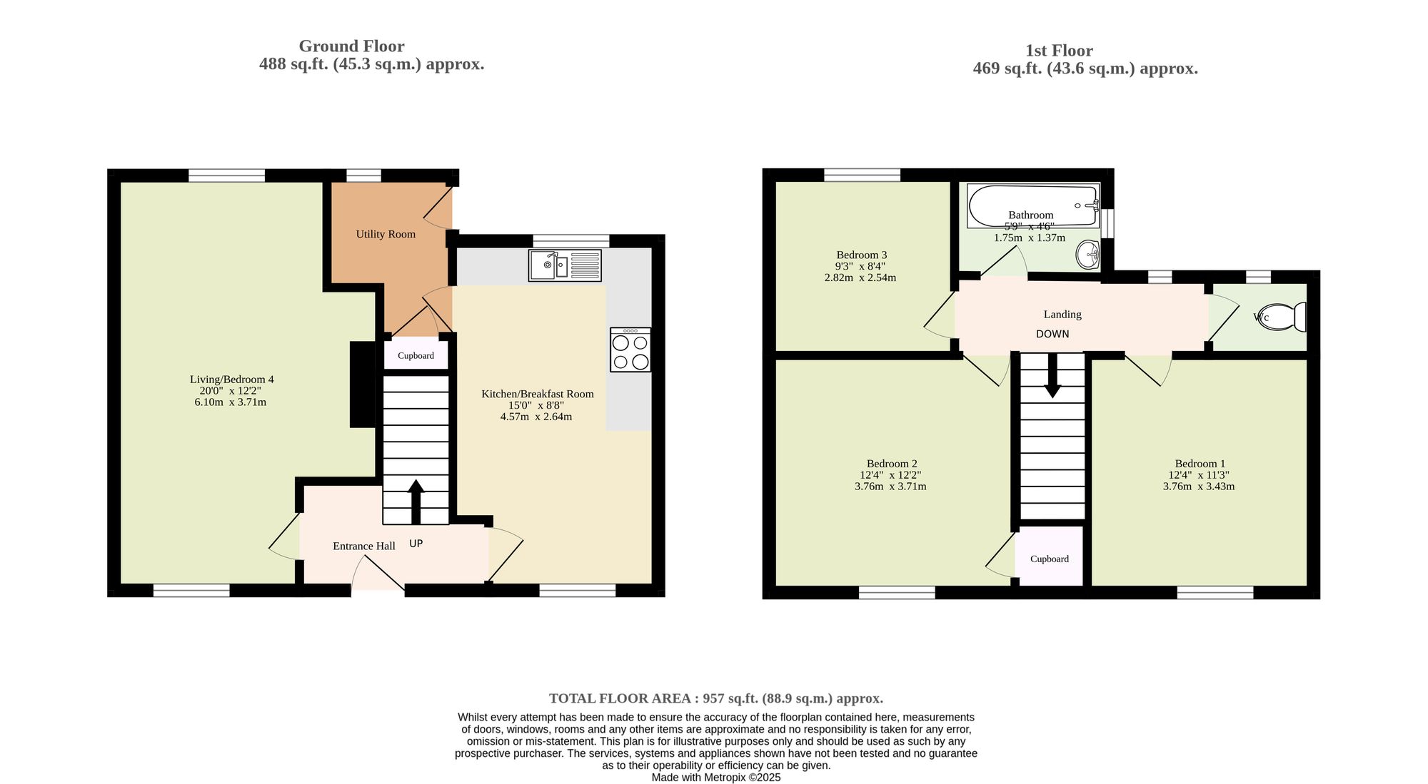 33 Wakefield Road, Norwich floorplan