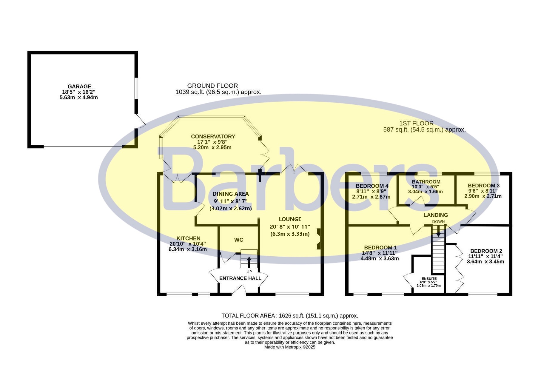 71, Chestnut Road, Market Drayton floorplan