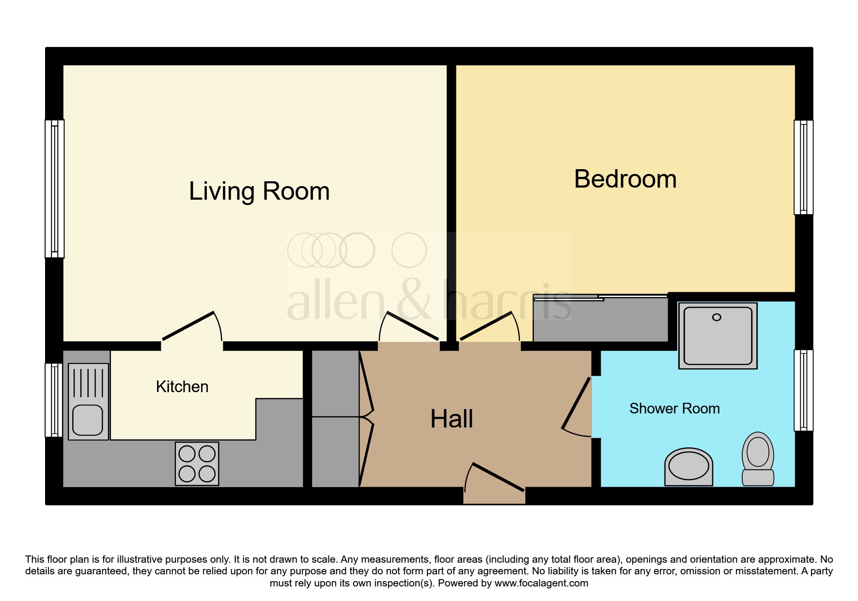 32, Parsonage Court, Swindon floorplan