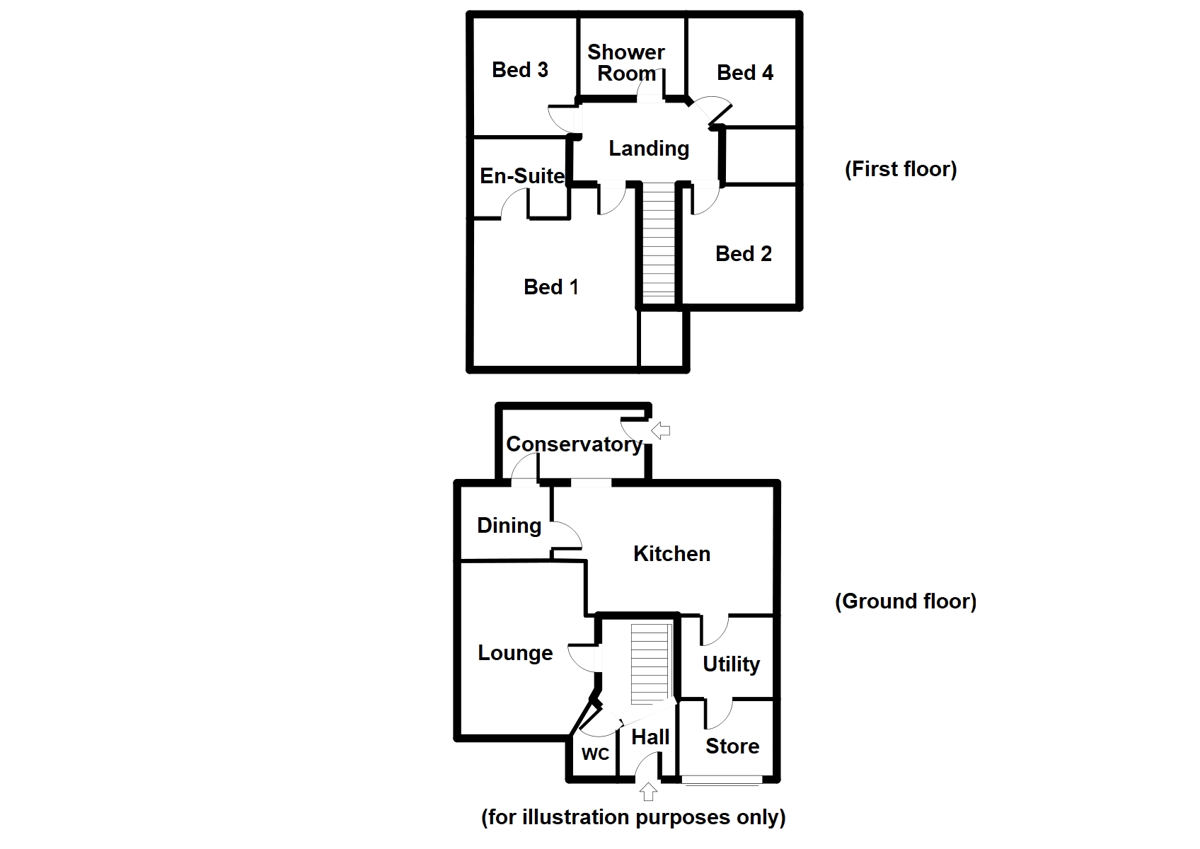24, The Laurels, Dumfries floorplan