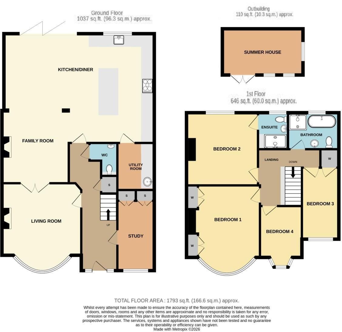 15 Gaynes Park Road, Upminster floorplan