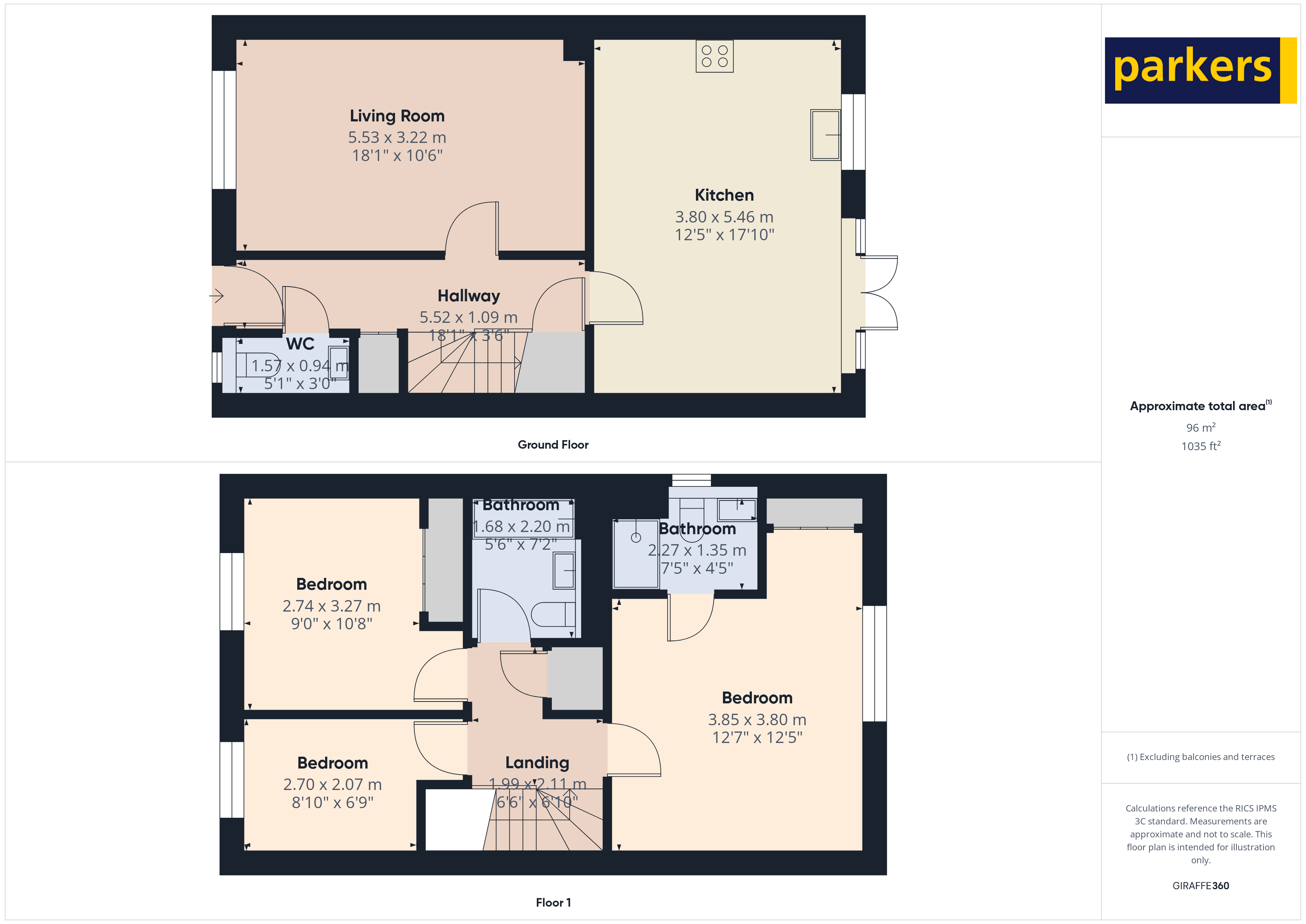 8, Giles Place, Oxfordshire floorplan