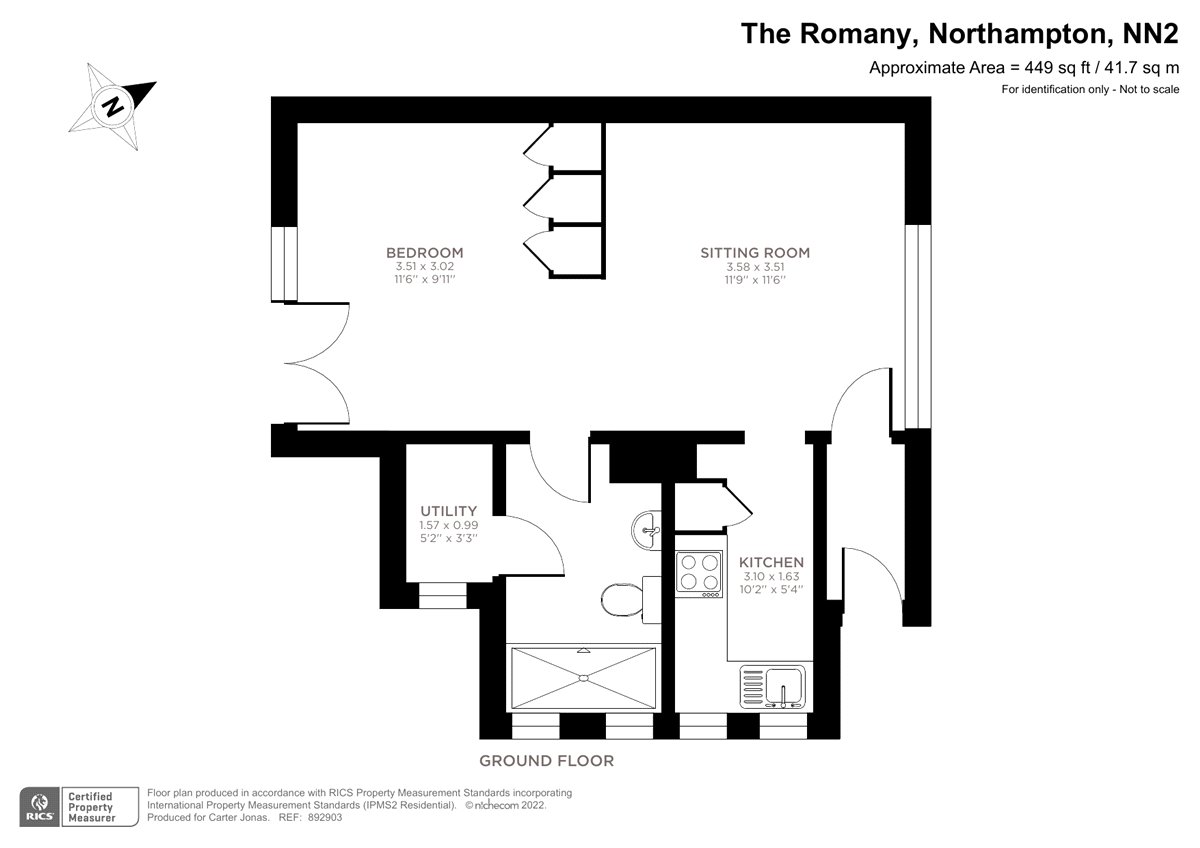Kingsley Road, Northampton floorplan