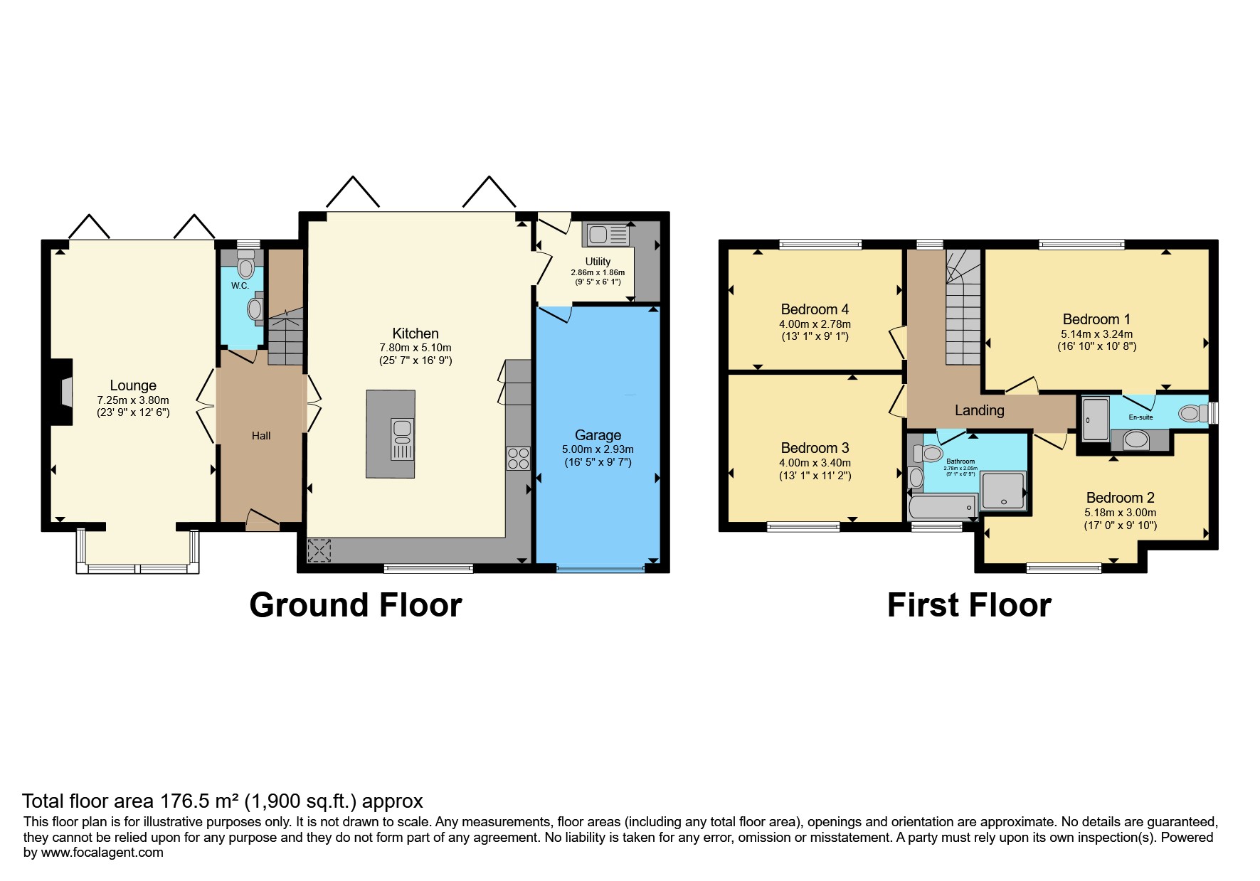 3 Rochester Place, Sychem Lane, Tonbridge floorplan
