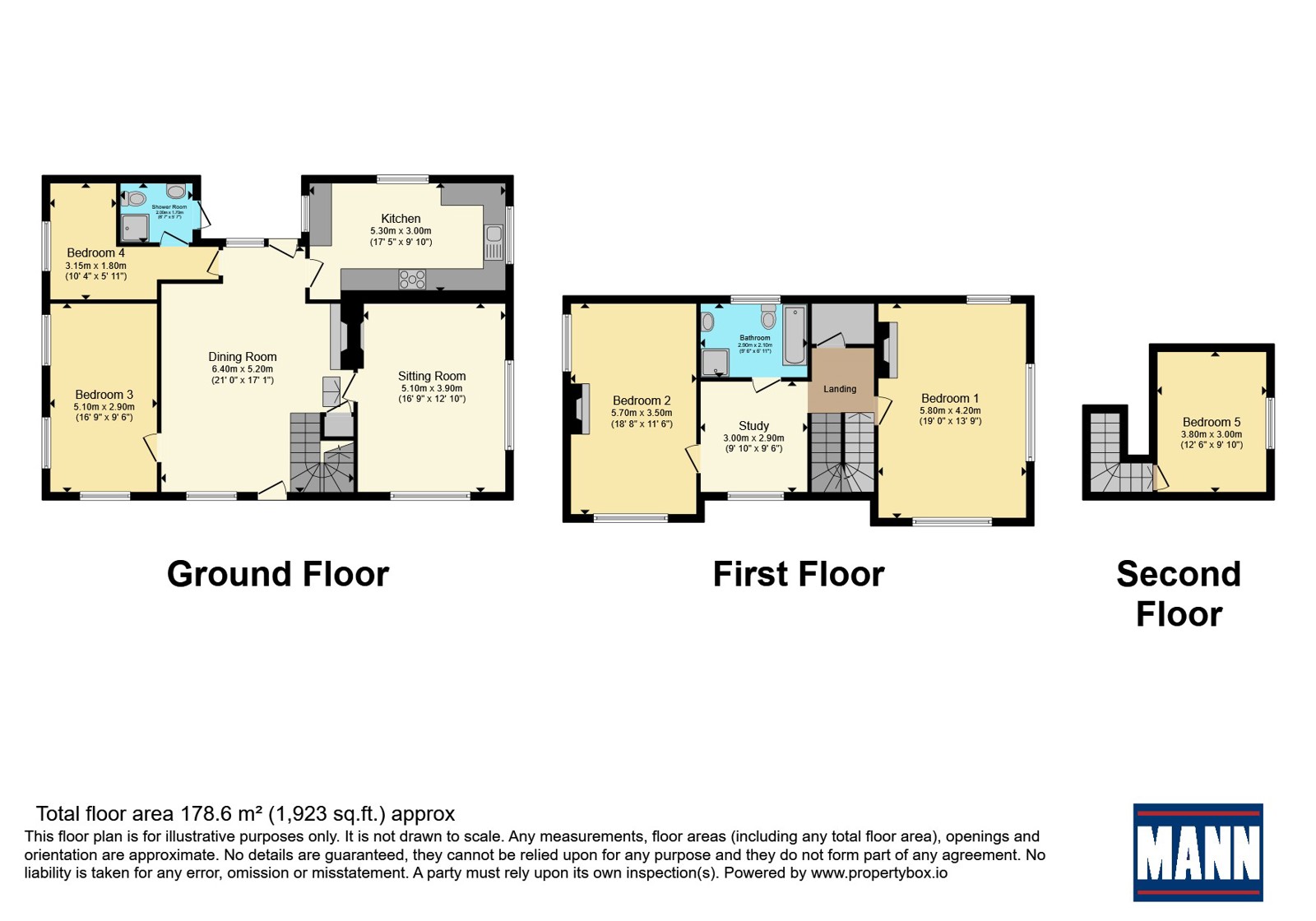 The Old Bothy,, Mote Park, Kent floorplan