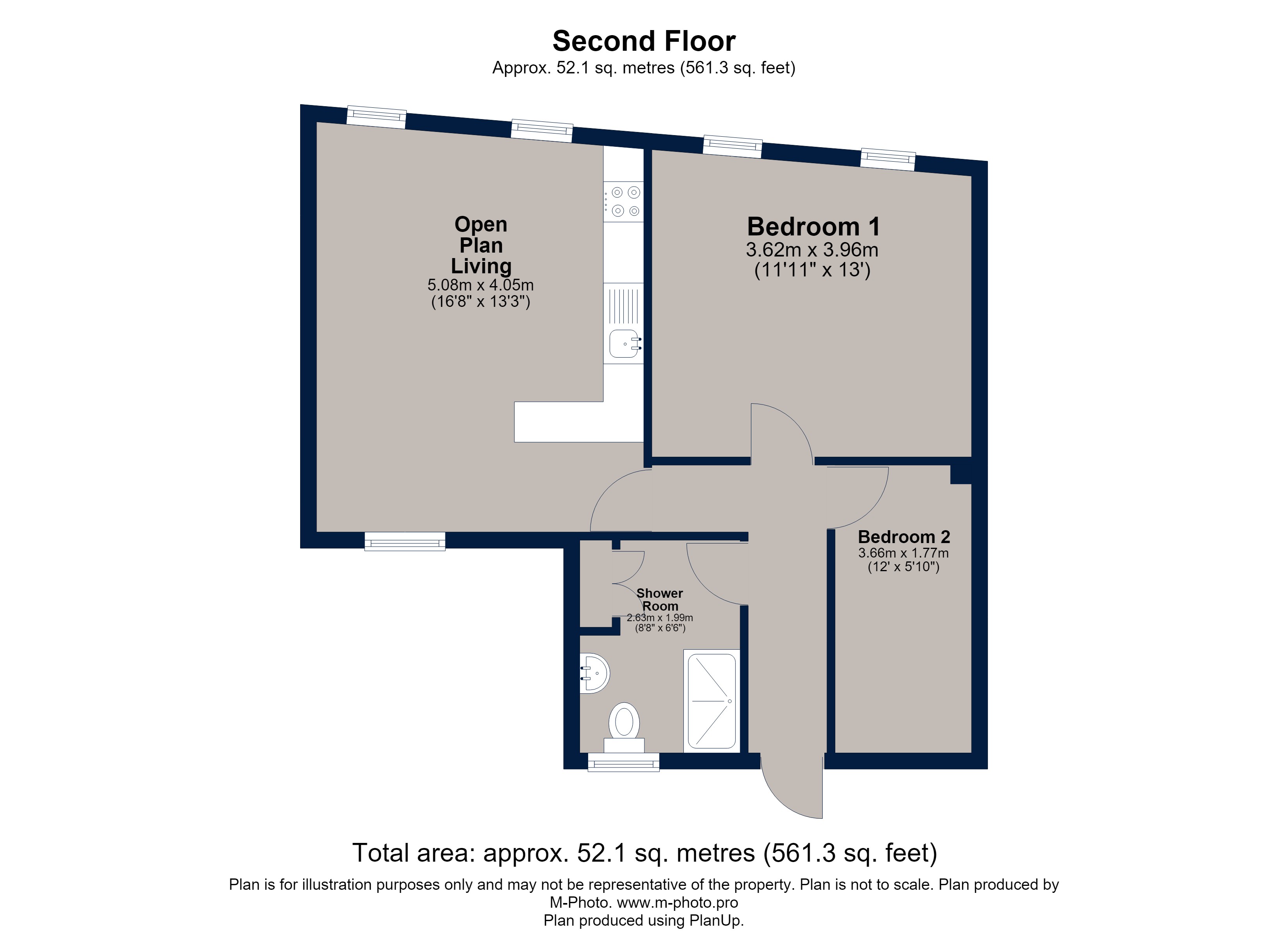 38B, Cowgate, Cambridgeshire floorplan