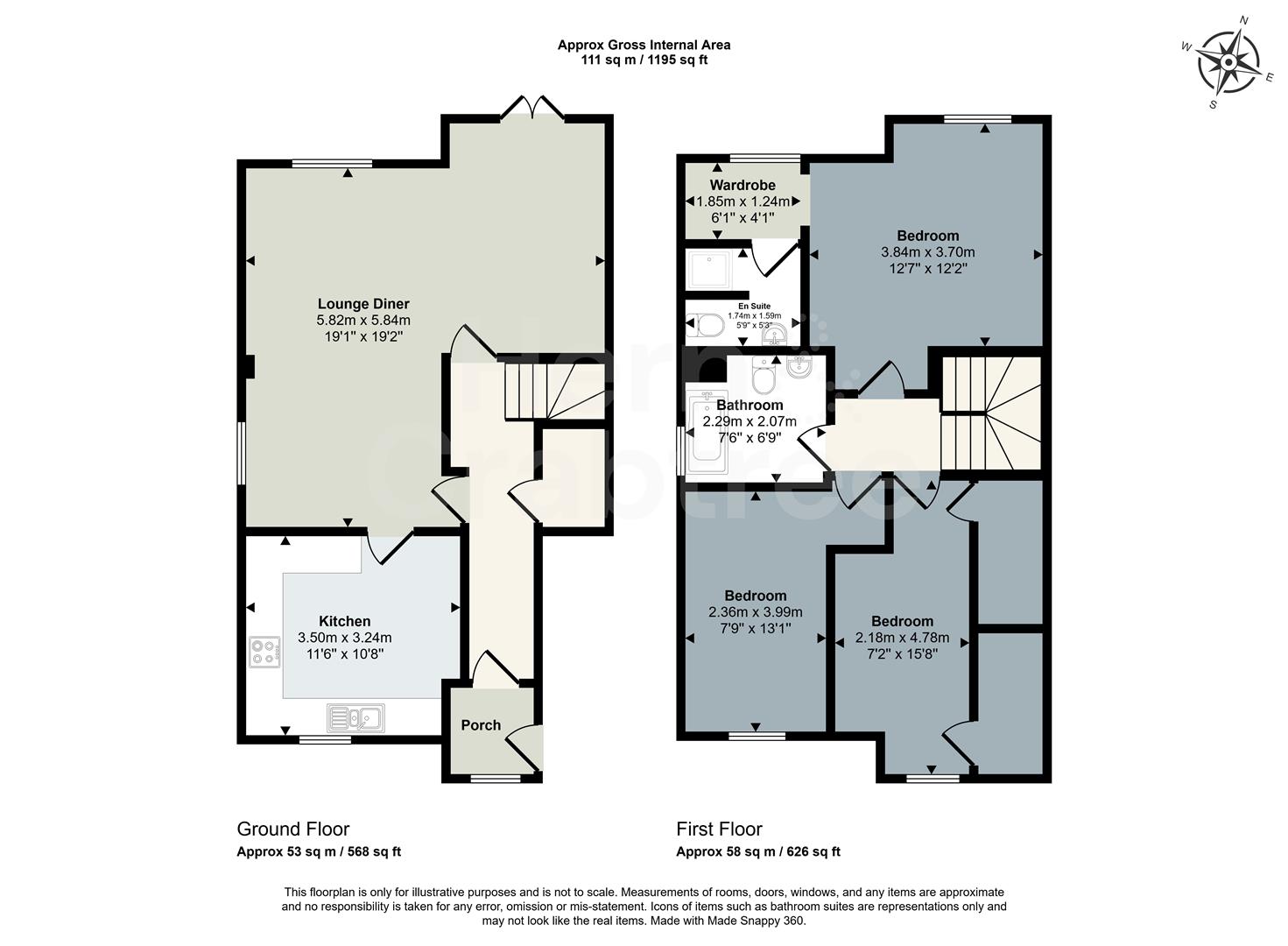 156, Campbell Drive, CARDIFF floorplan