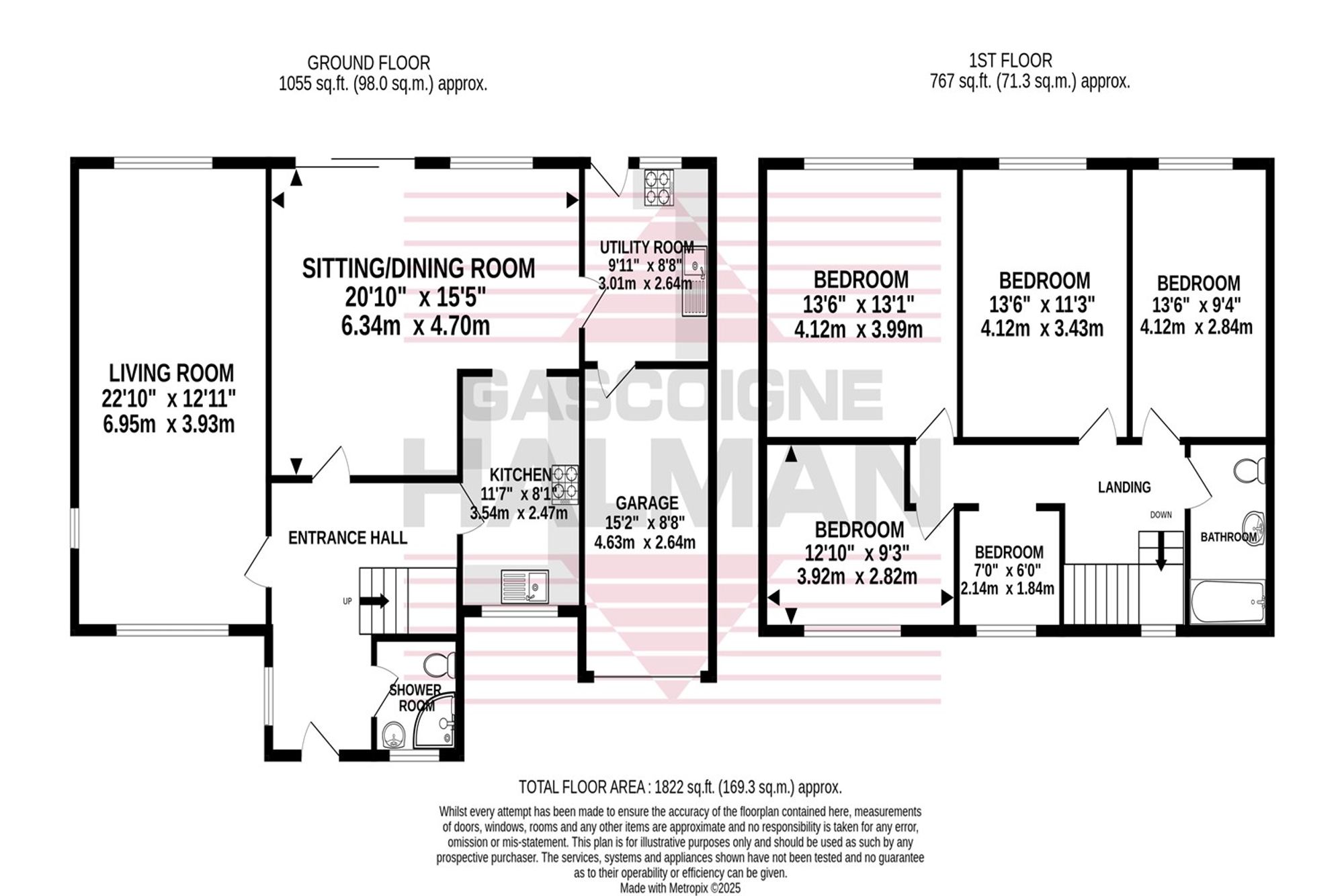 78 Highfield Road, Cheadle floorplan