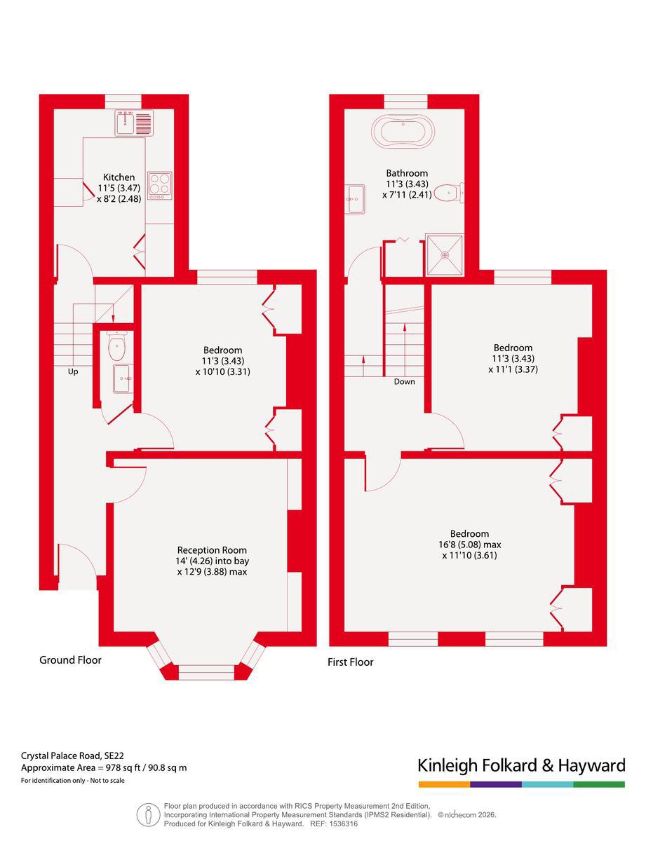 Crystal Palace Road, London floorplan