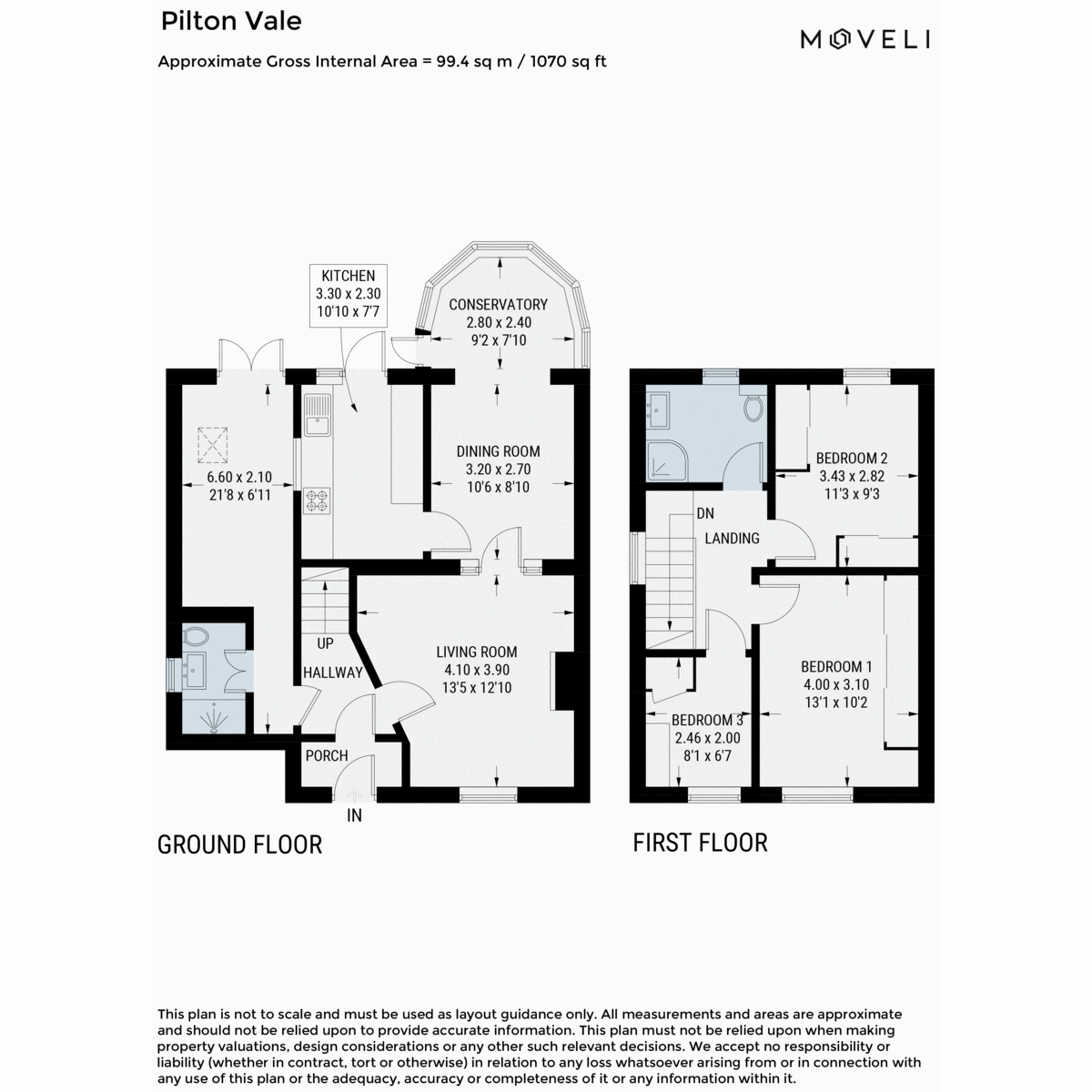 95, Pilton Vale, Newport floorplan