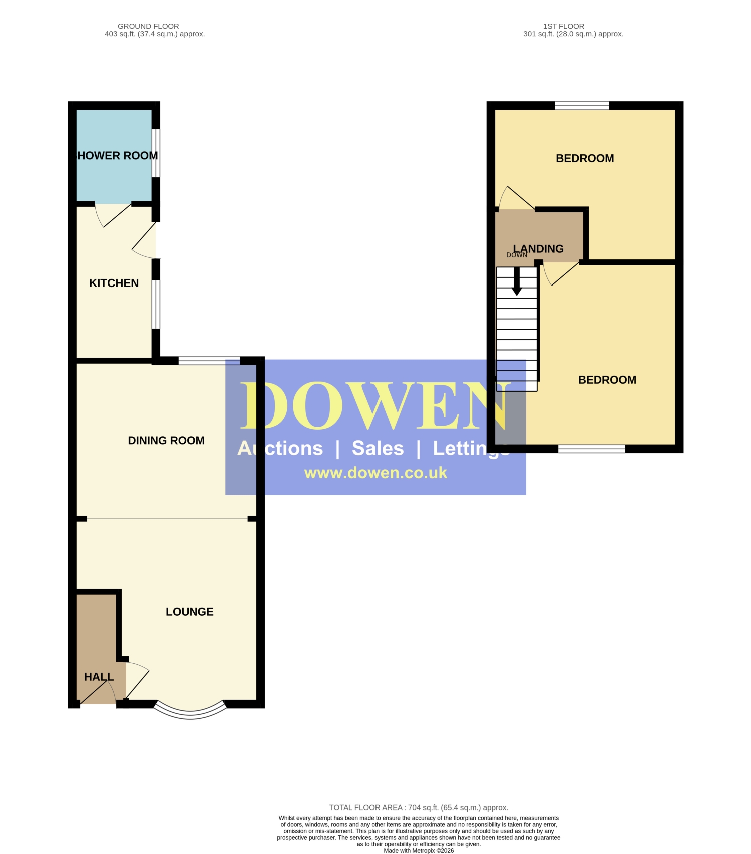 11, Beech Avenue, Seaham floorplan