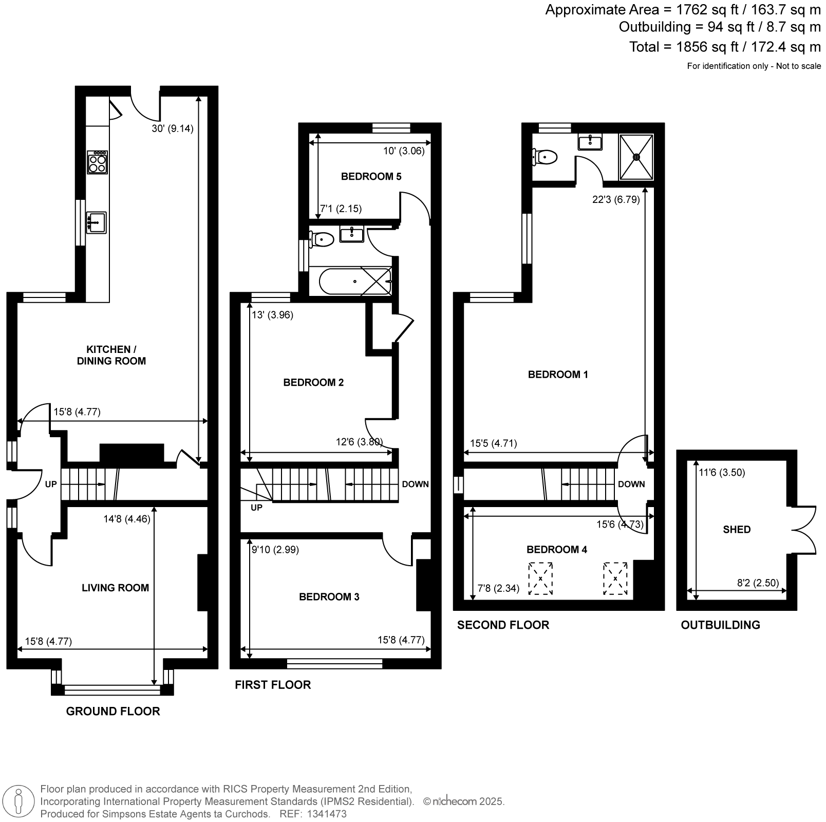 7, Dale Road, Walton-On-Thames floorplan