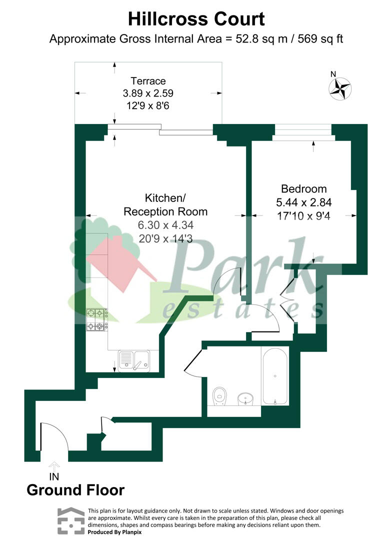 2, Hillcross Court, 45, Sidcup Hill, Sidcup, Bexle, Sidcup floorplan